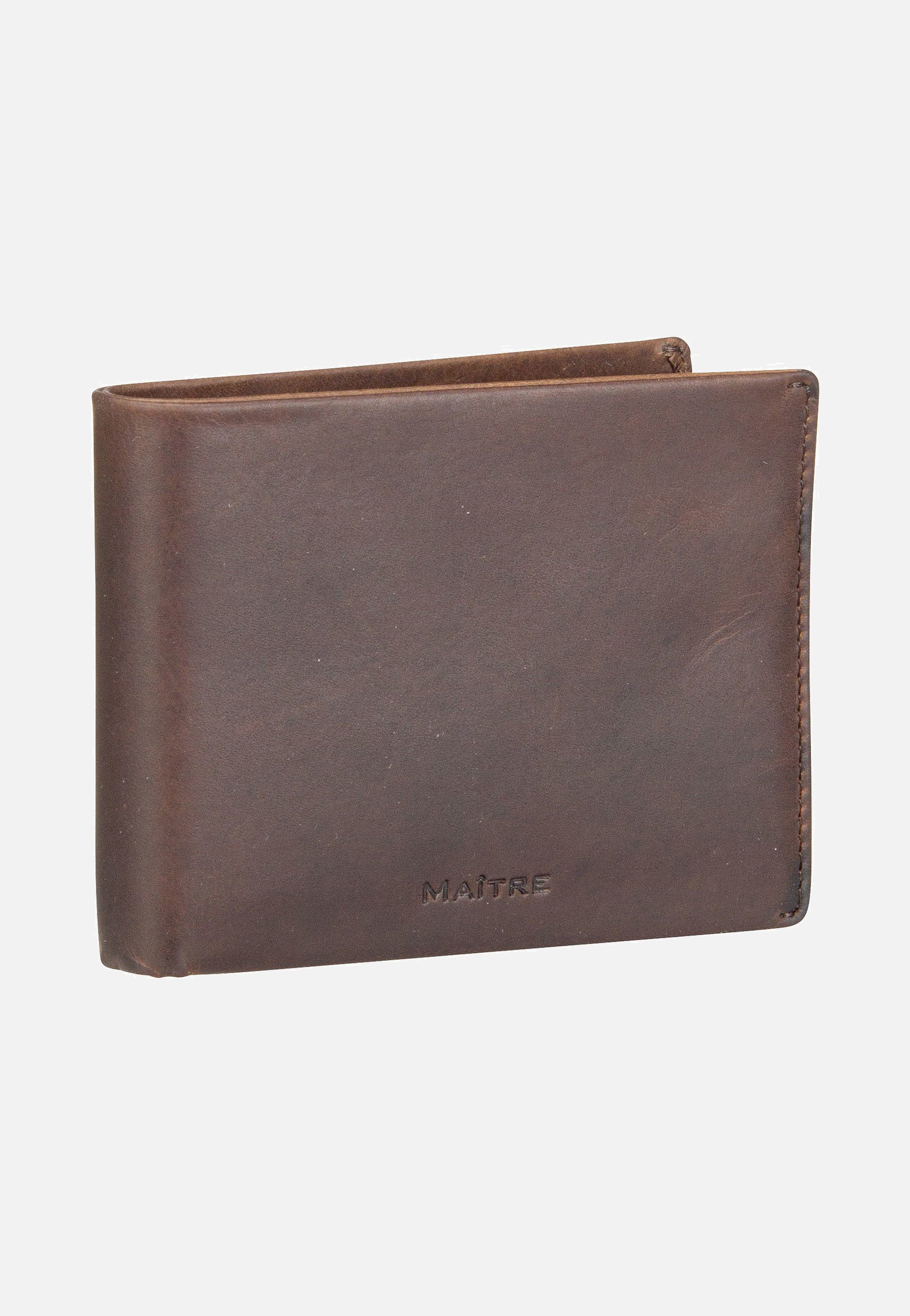 Maître Birkheim Dietwald BillFold SH8 Dark Brown Portemonnaie