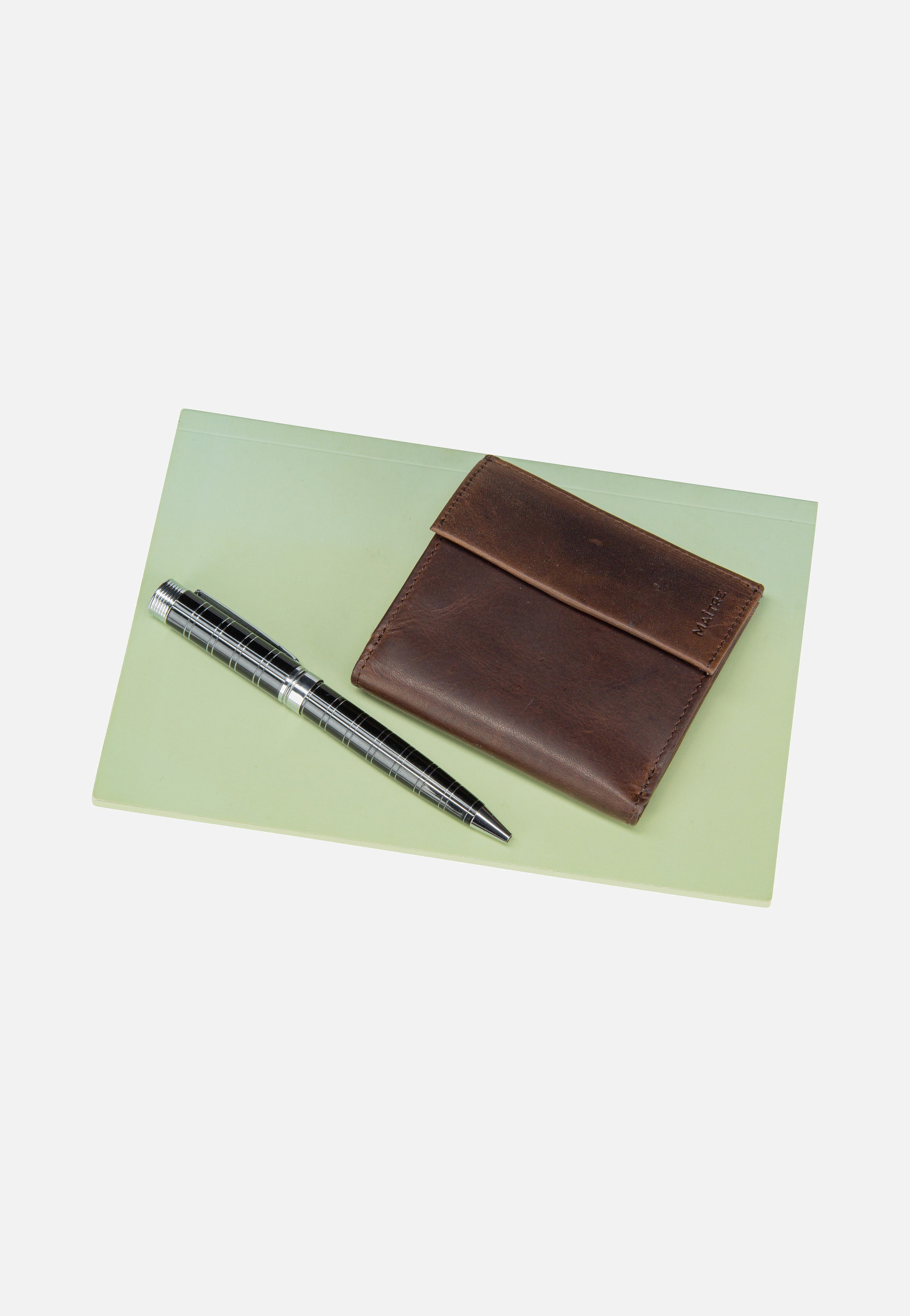 Maître - Birkheim Gerfried BillFold SH4F Dark Brown - Wallet | Men-Image