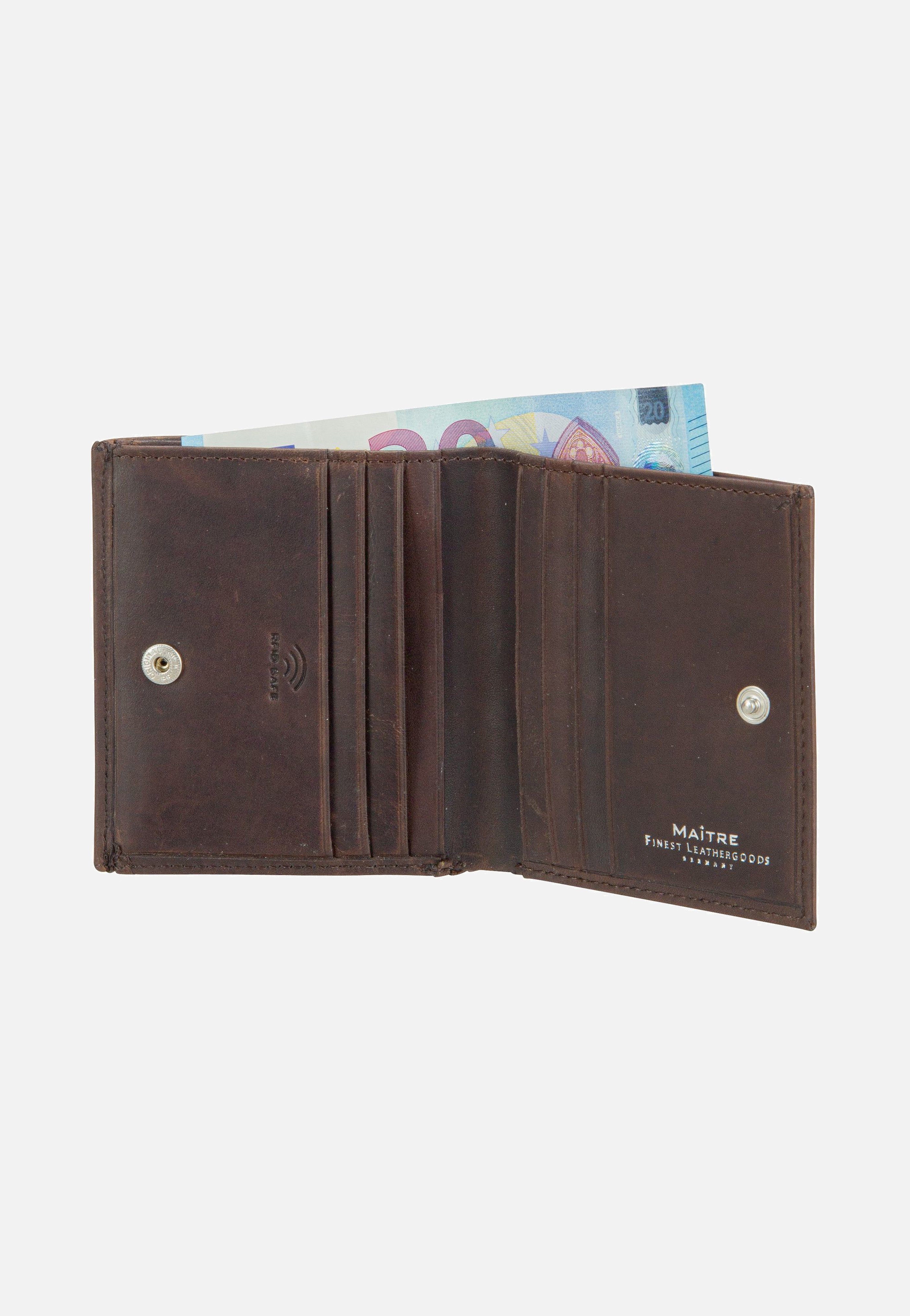 Maître - Birkheim Gerfried BillFold SH4F Dark Brown - Wallet | Men-Image