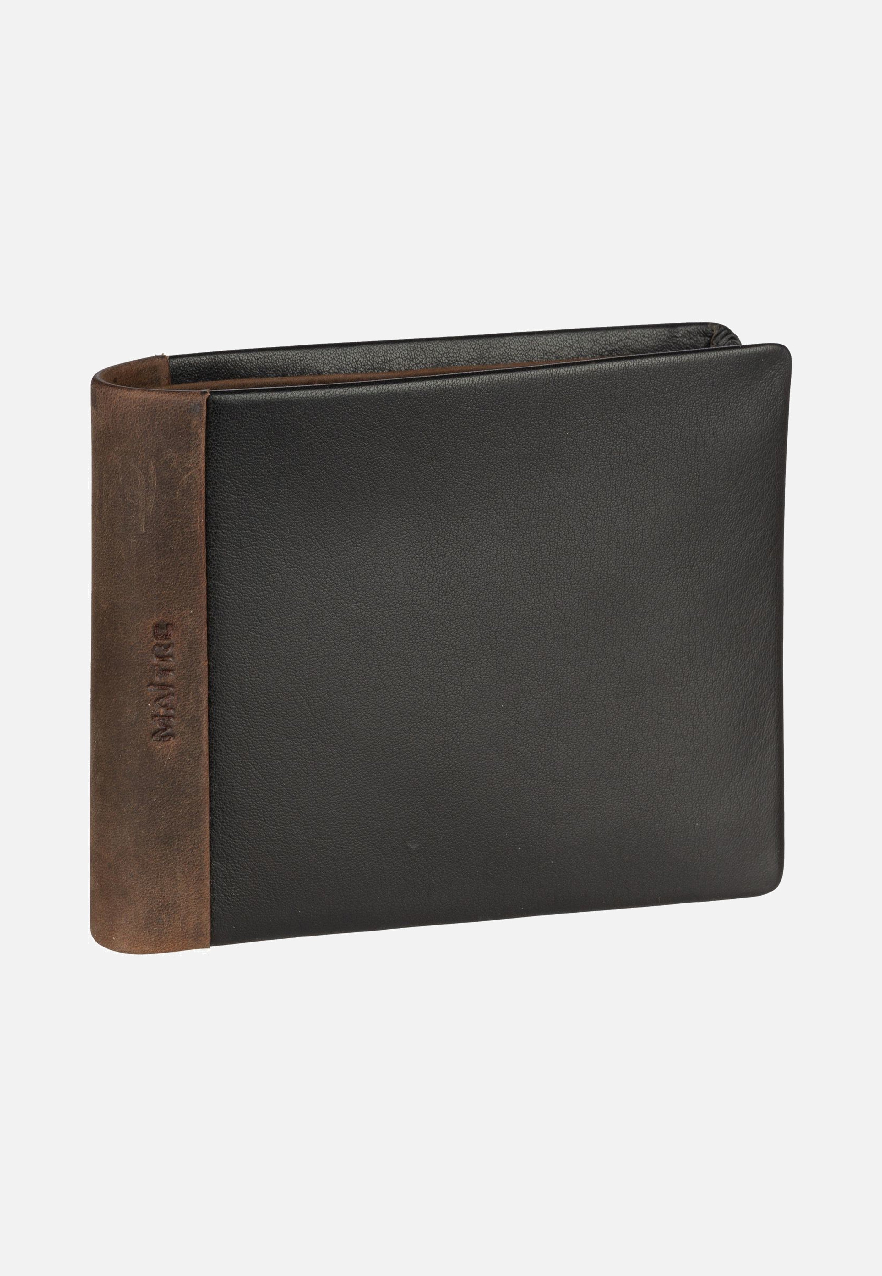 Maître Bundenbach Gandolf Billfold H4 Dark Brown Portemonnaie