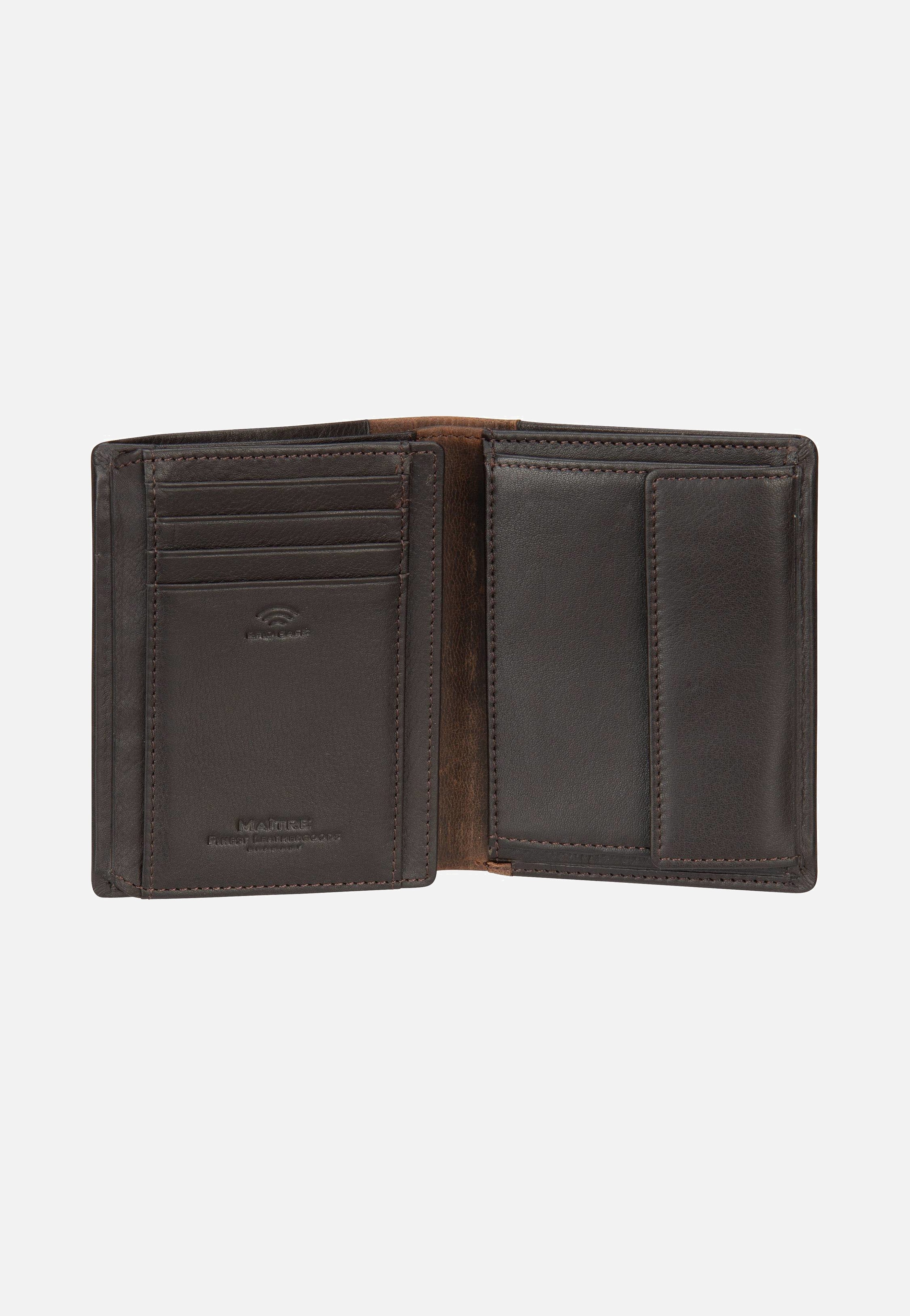 Maître - Bundenbach Hainer Billfold V8 Dark Brown - Wallet | Men-Image