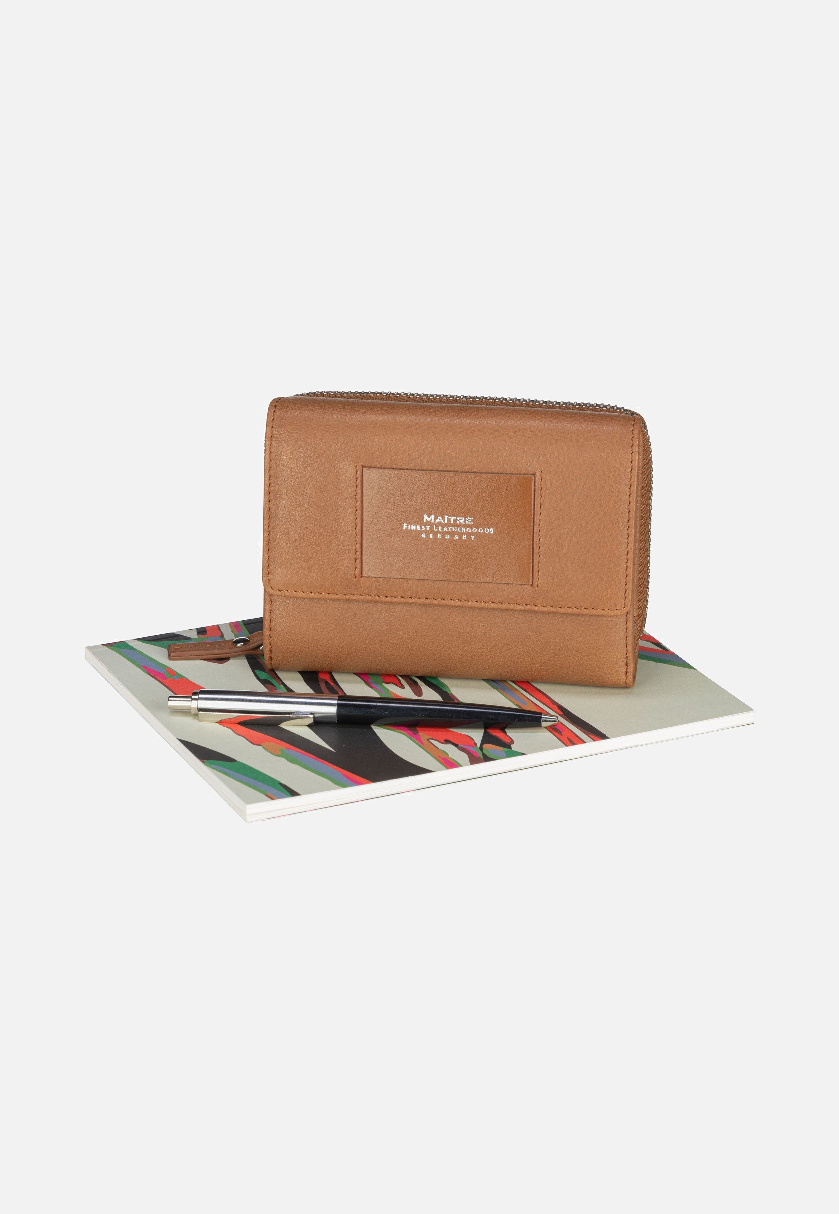 Maître - Ellern Diethilde Purse MH16FZ Cognac - Wallet | Women-Image