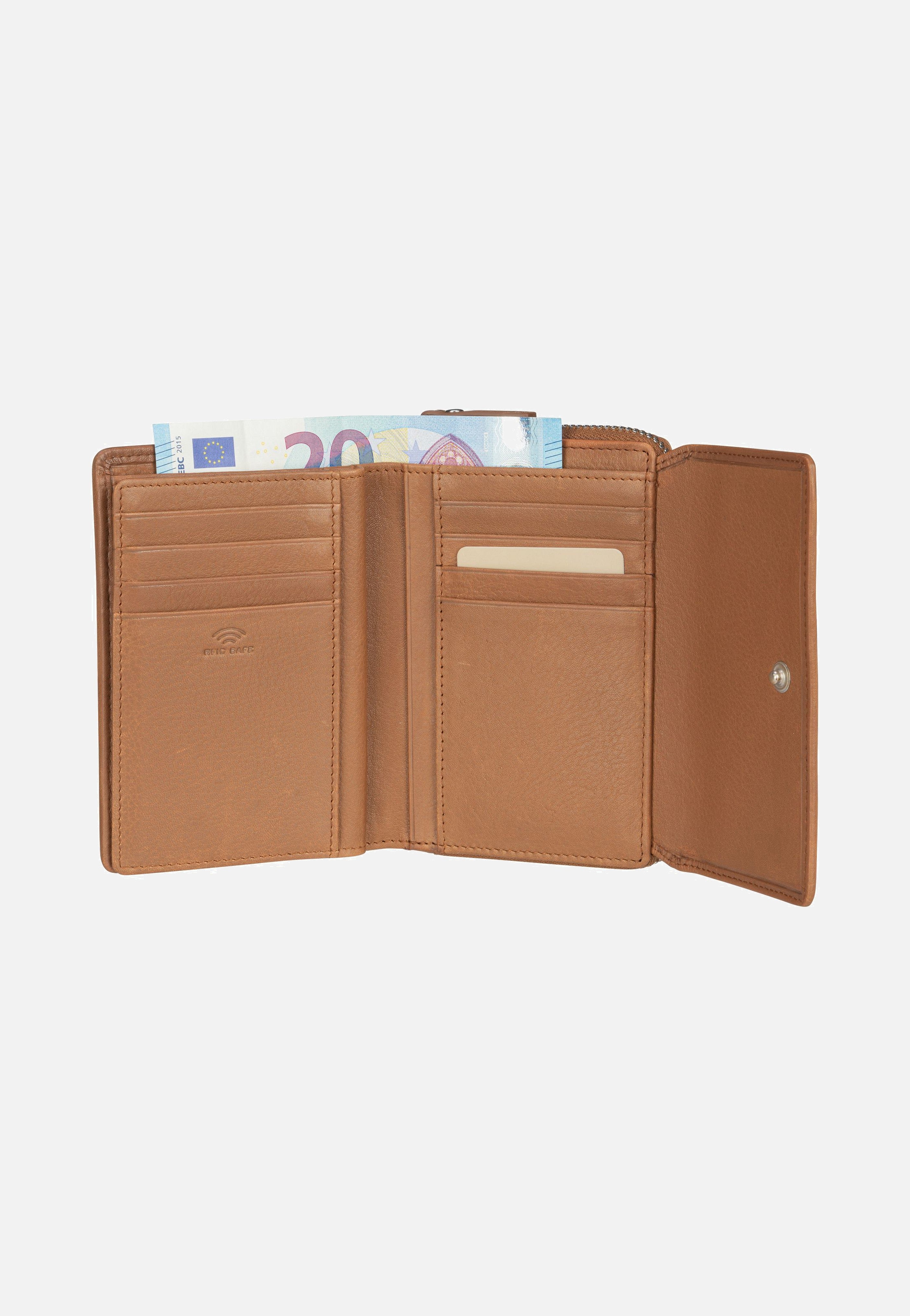 Maître - Ellern Diethilde Purse MH16FZ Cognac - Wallet | Women-Image