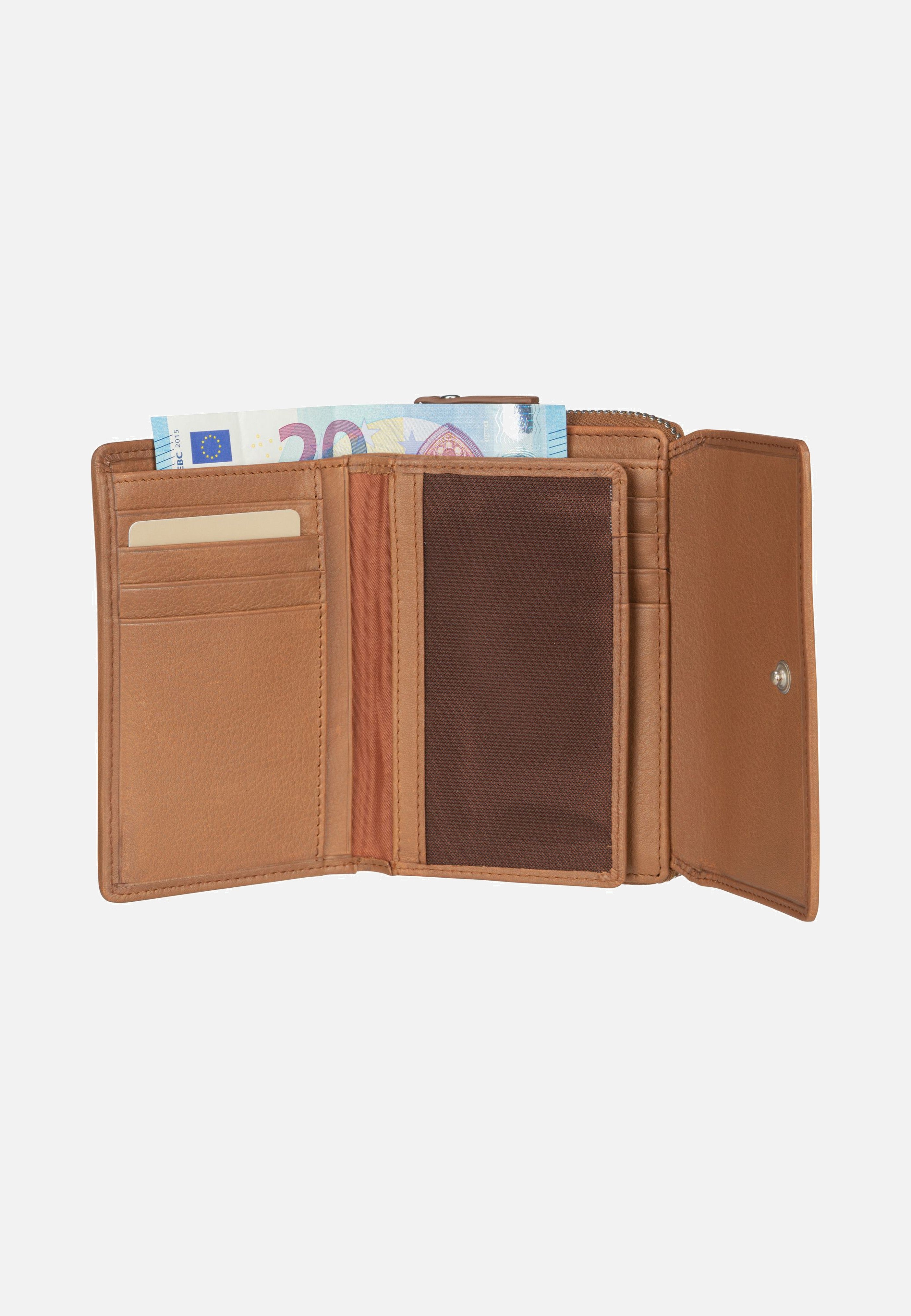 Maître - Ellern Diethilde Purse MH16FZ Cognac - Wallet | Women-Image