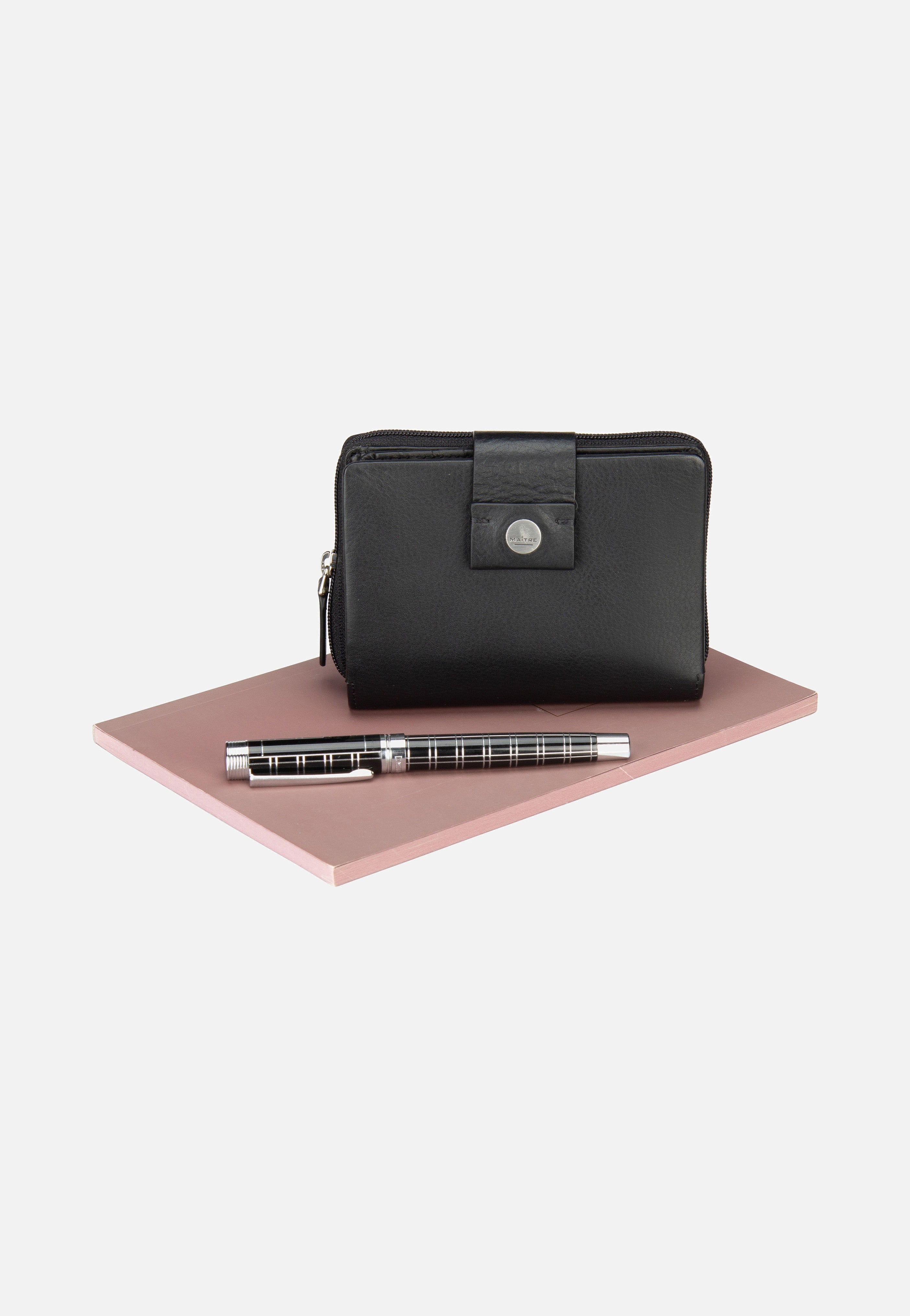 Maître - Henau Diethilde Purse MH9FZ Black - Wallet | Women-Image
