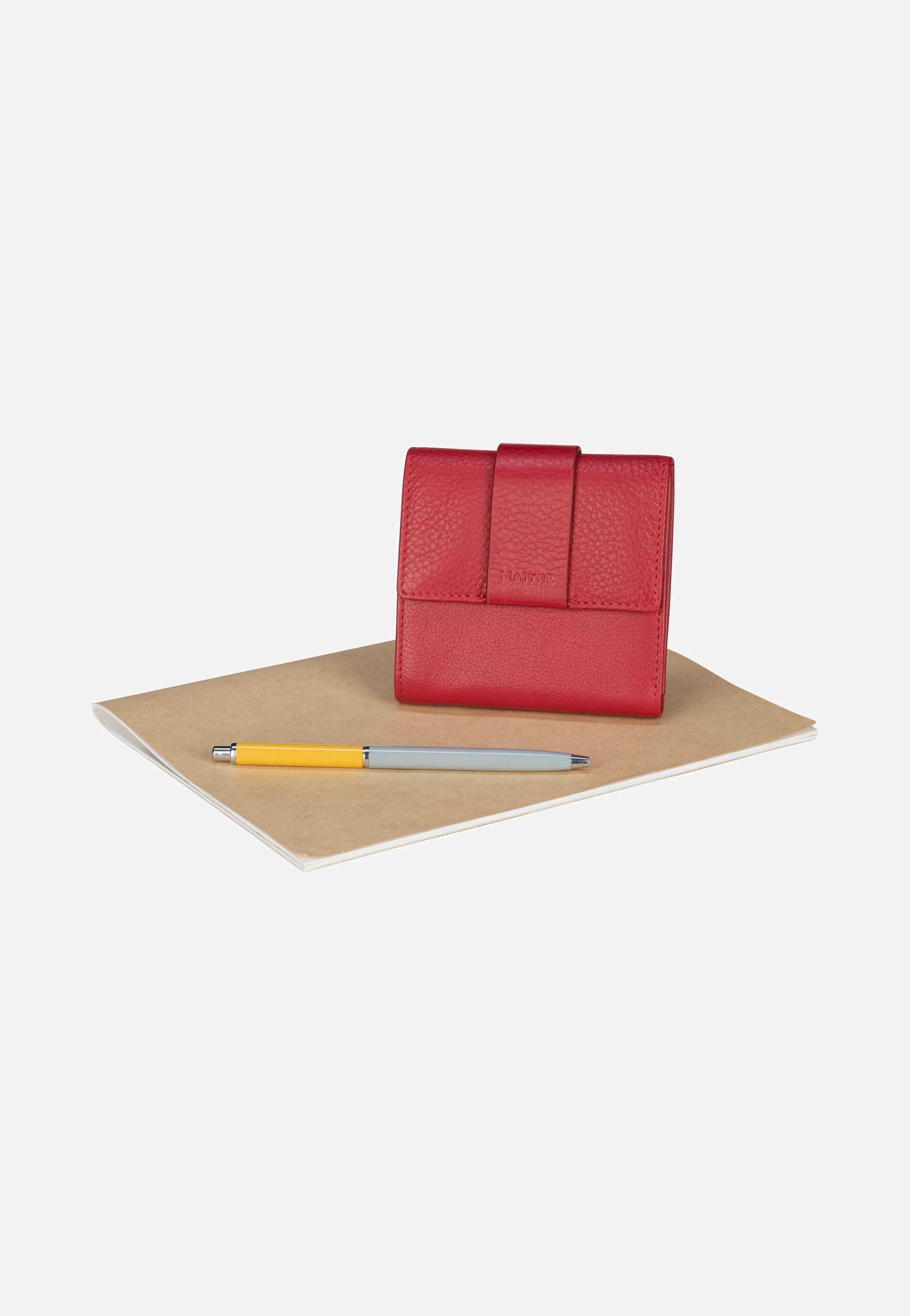 Maître - Kirschroth Dalene SQ5F Red - Wallet | Women-Image