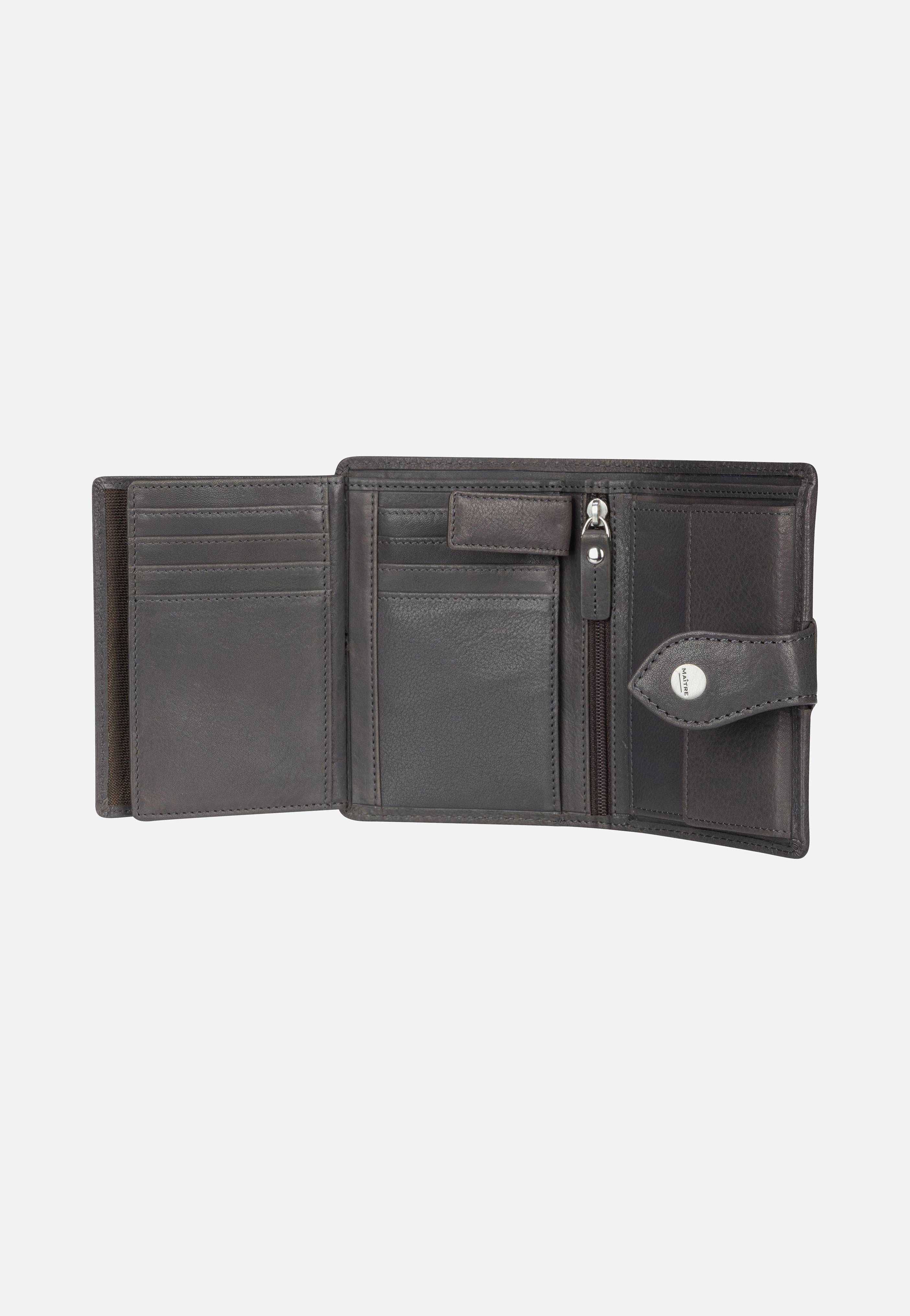 Maître - Lemberg Dawina Purse MV9F Dark Grey - Wallet | Women-Image