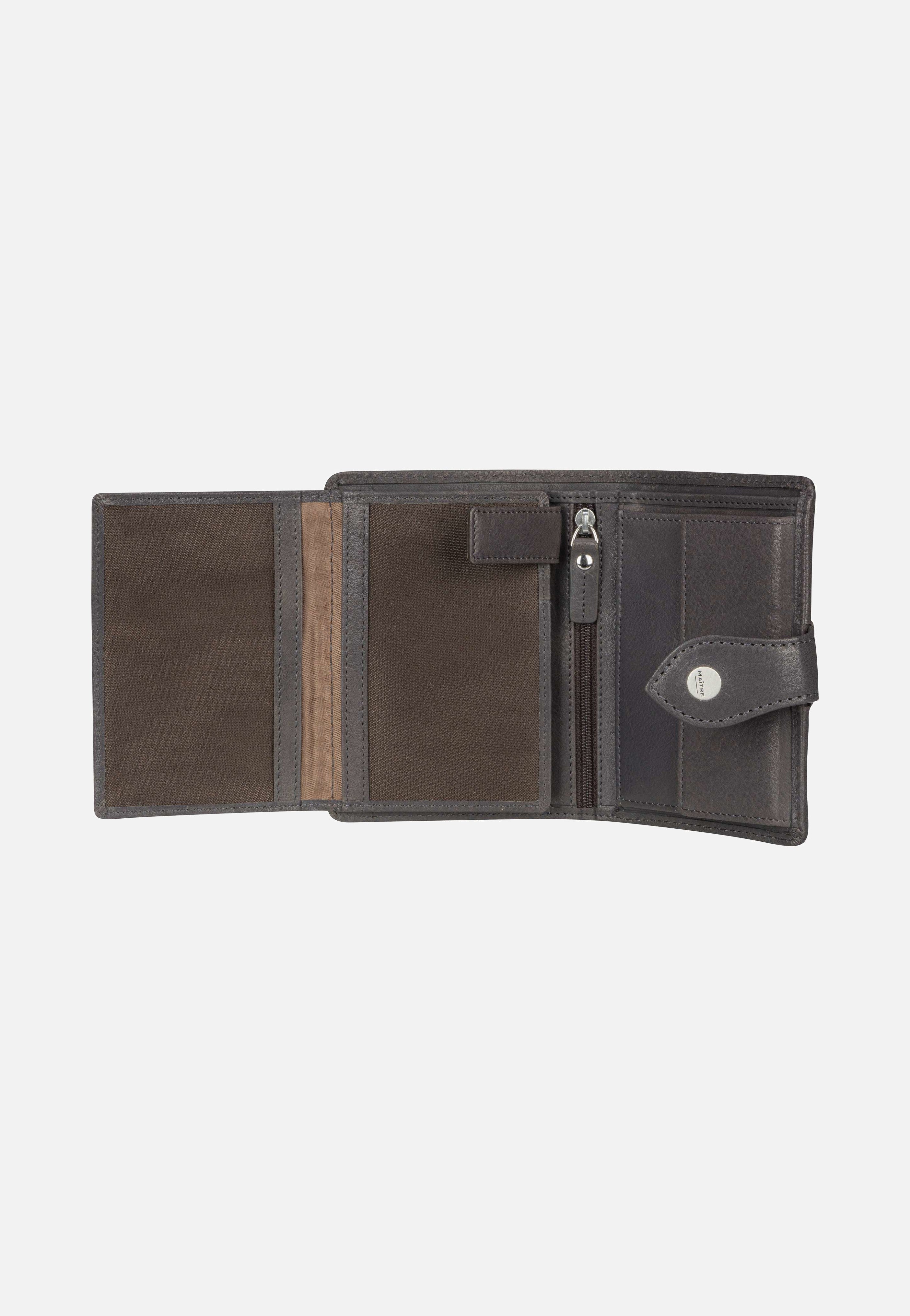 Maître - Lemberg Dawina Purse MV9F Dark Grey - Wallet | Women-Image