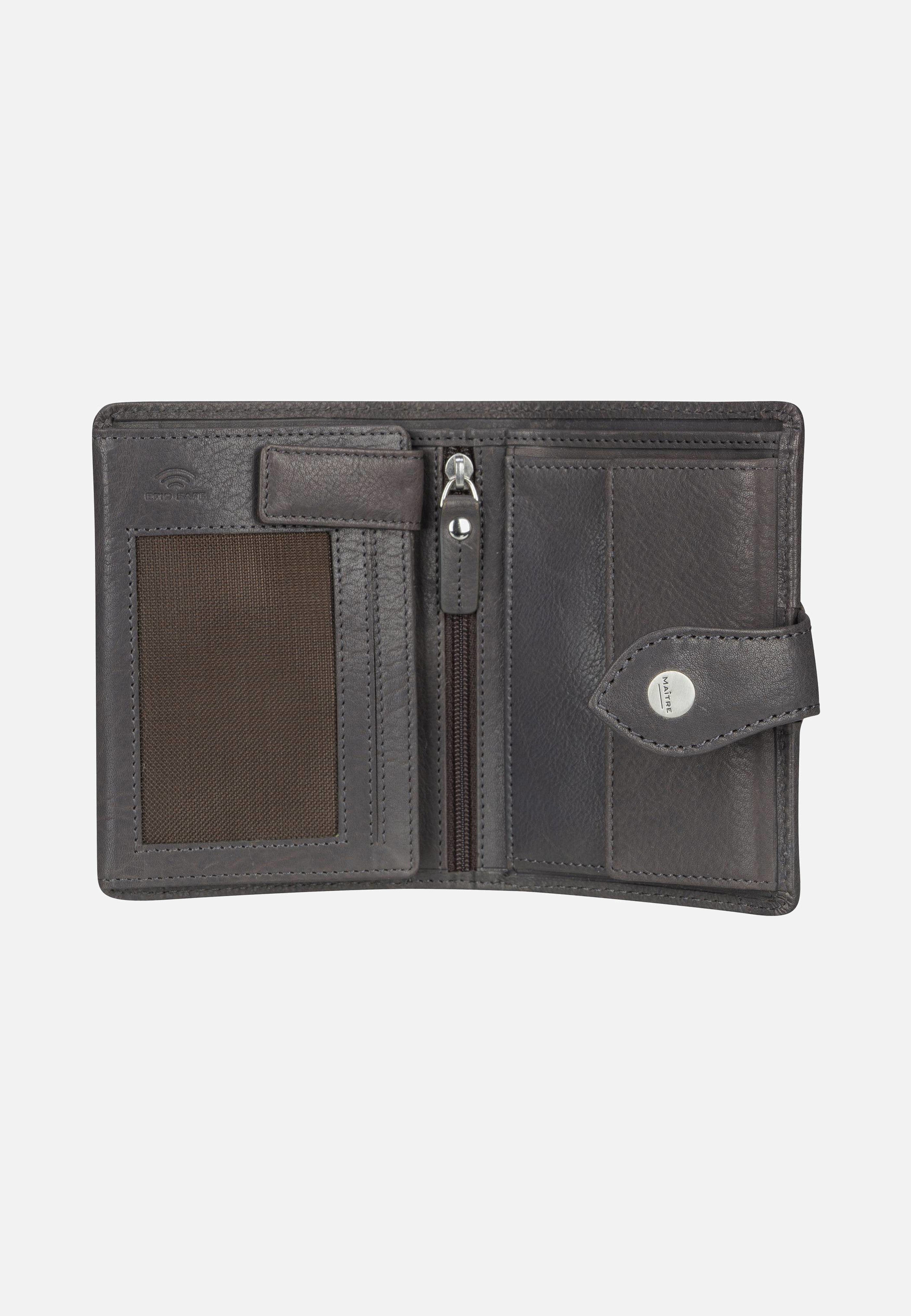 Maître - Lemberg Dawina Purse MV9F Dark Grey - Wallet | Women-Image