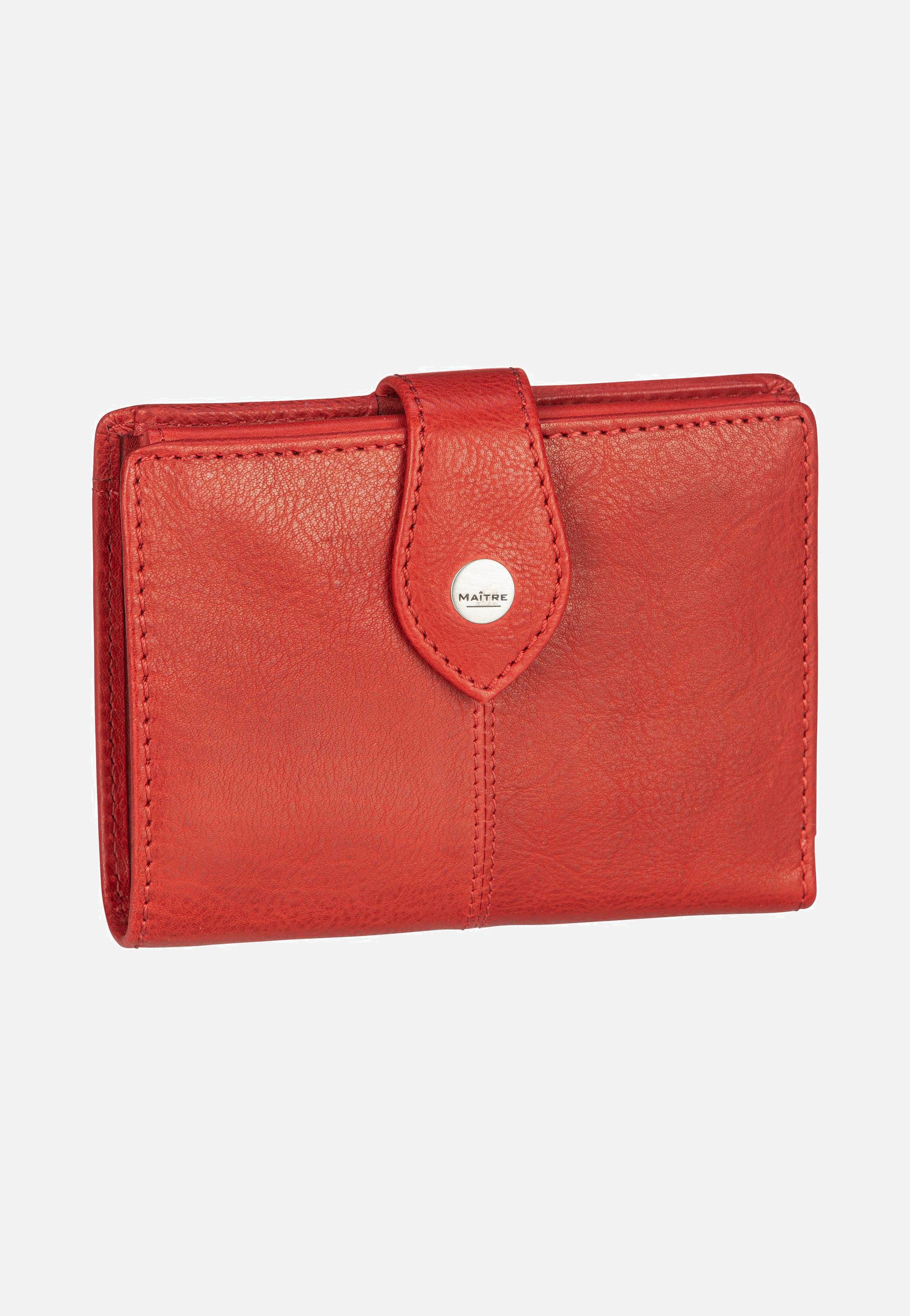 Maître Lemberg Dawina Purse MV9F Red Portemonnaie