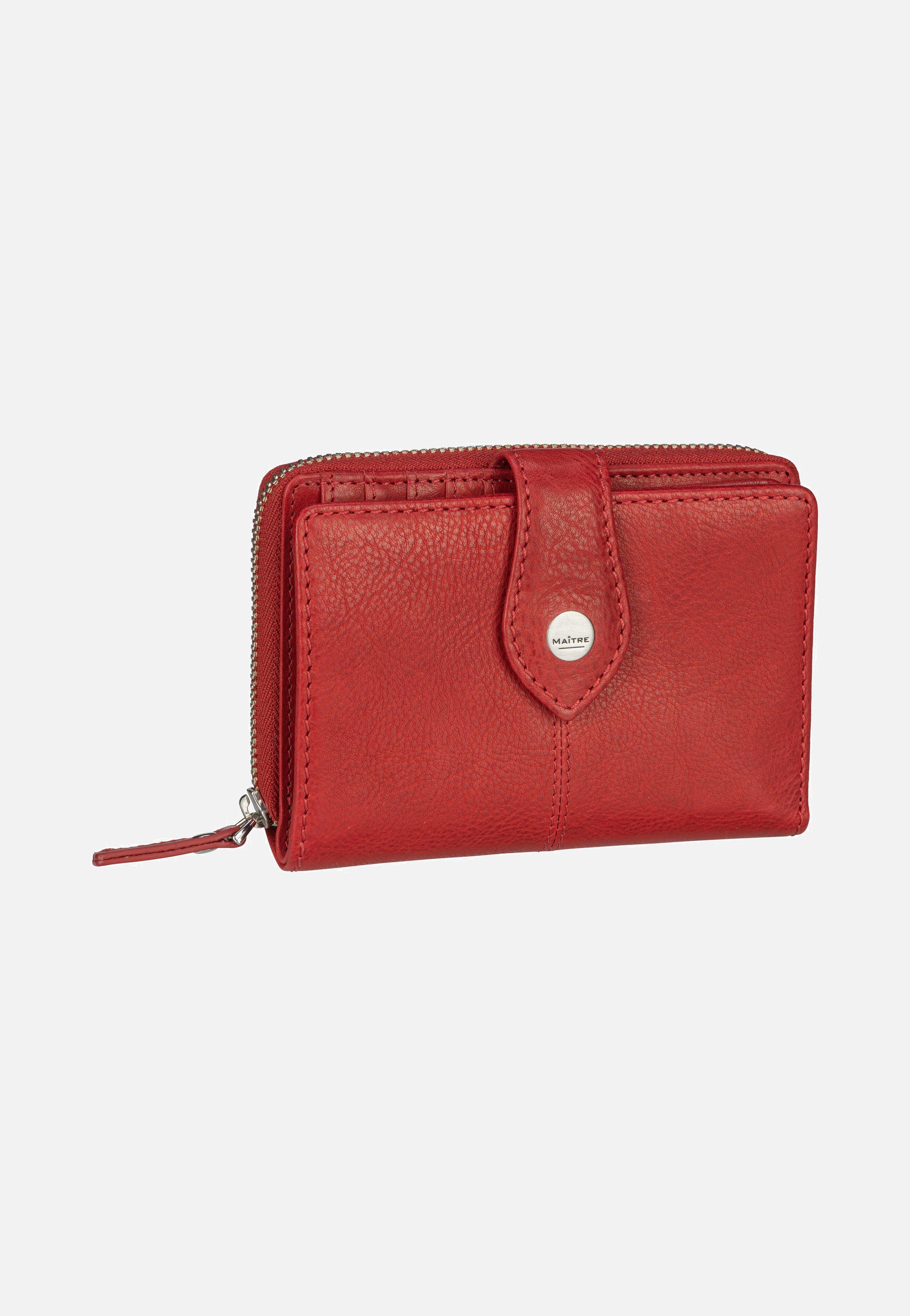 Maître Lemberg Diethilde Purse MH16FZ Red Portemonnaie