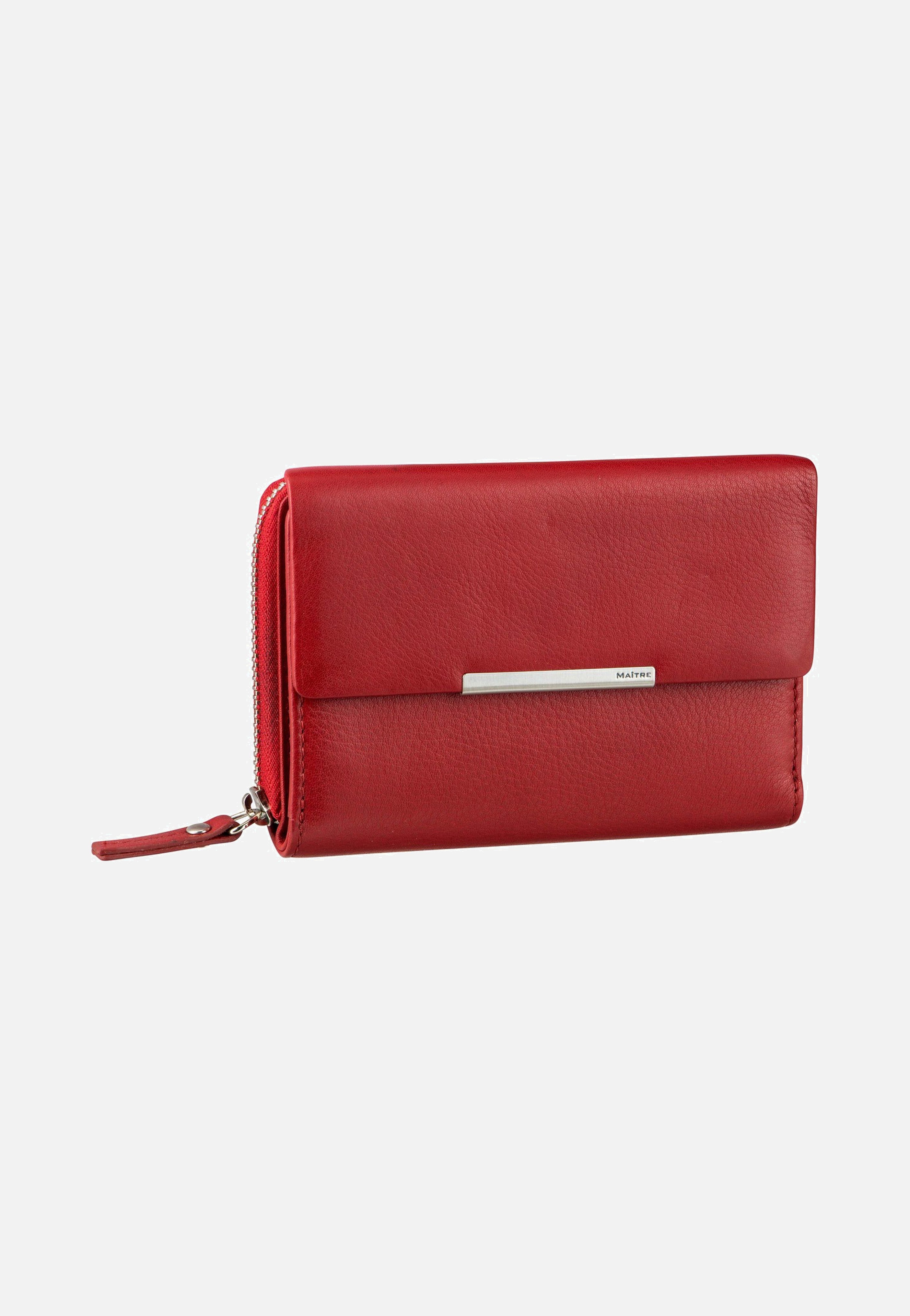 Maître - Belg Dagrete Purse MH14FZ Red - Wallet | Women-Image