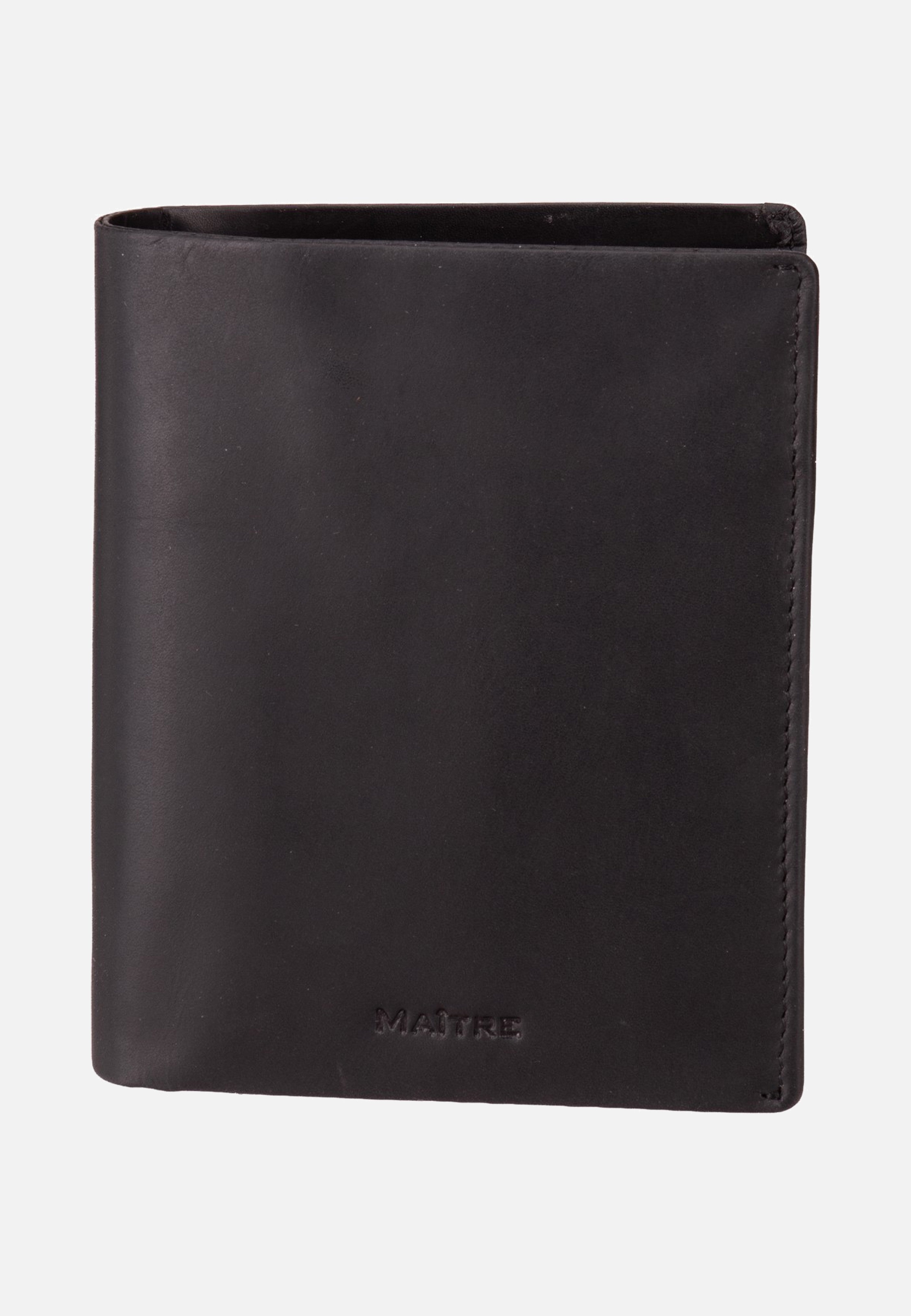 Maître Birkheim Friedolf Billfold LV8 Black Portemonnaie