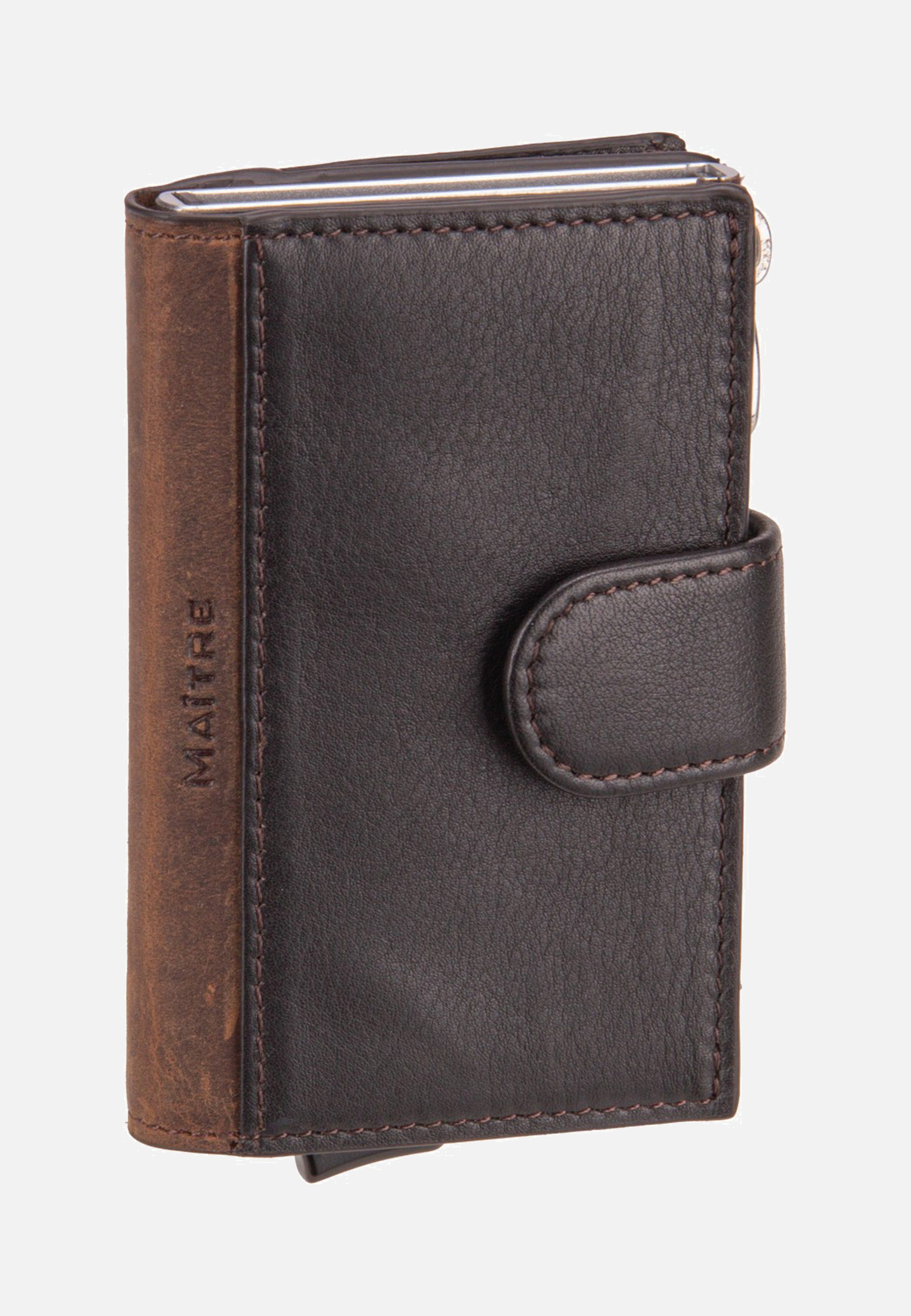 Maître Bundenbach C-Four E-Cage Sv8 Darkbrown Portemonnaie
