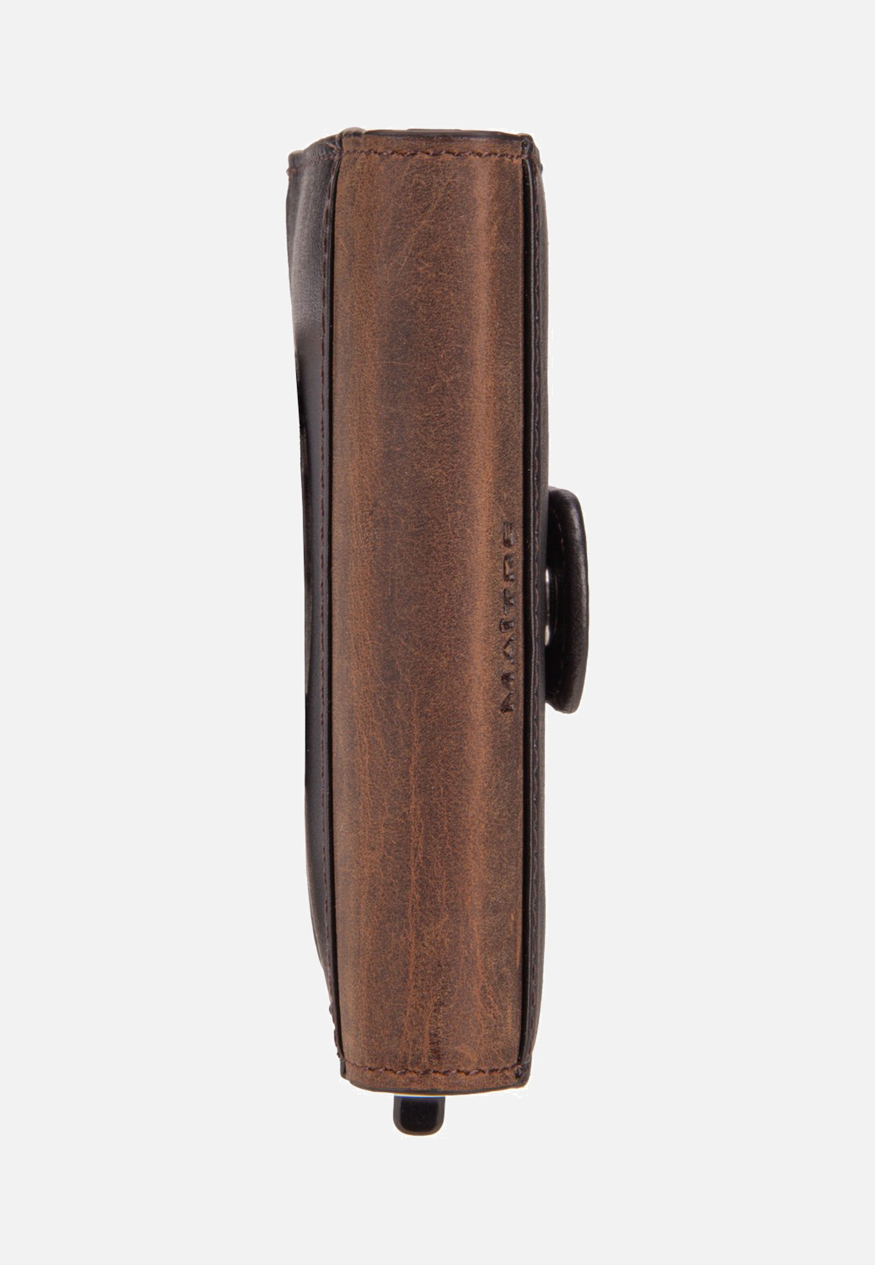 Maître Bundenbach C-Four E-Cage Sv8 Darkbrown Portemonnaie