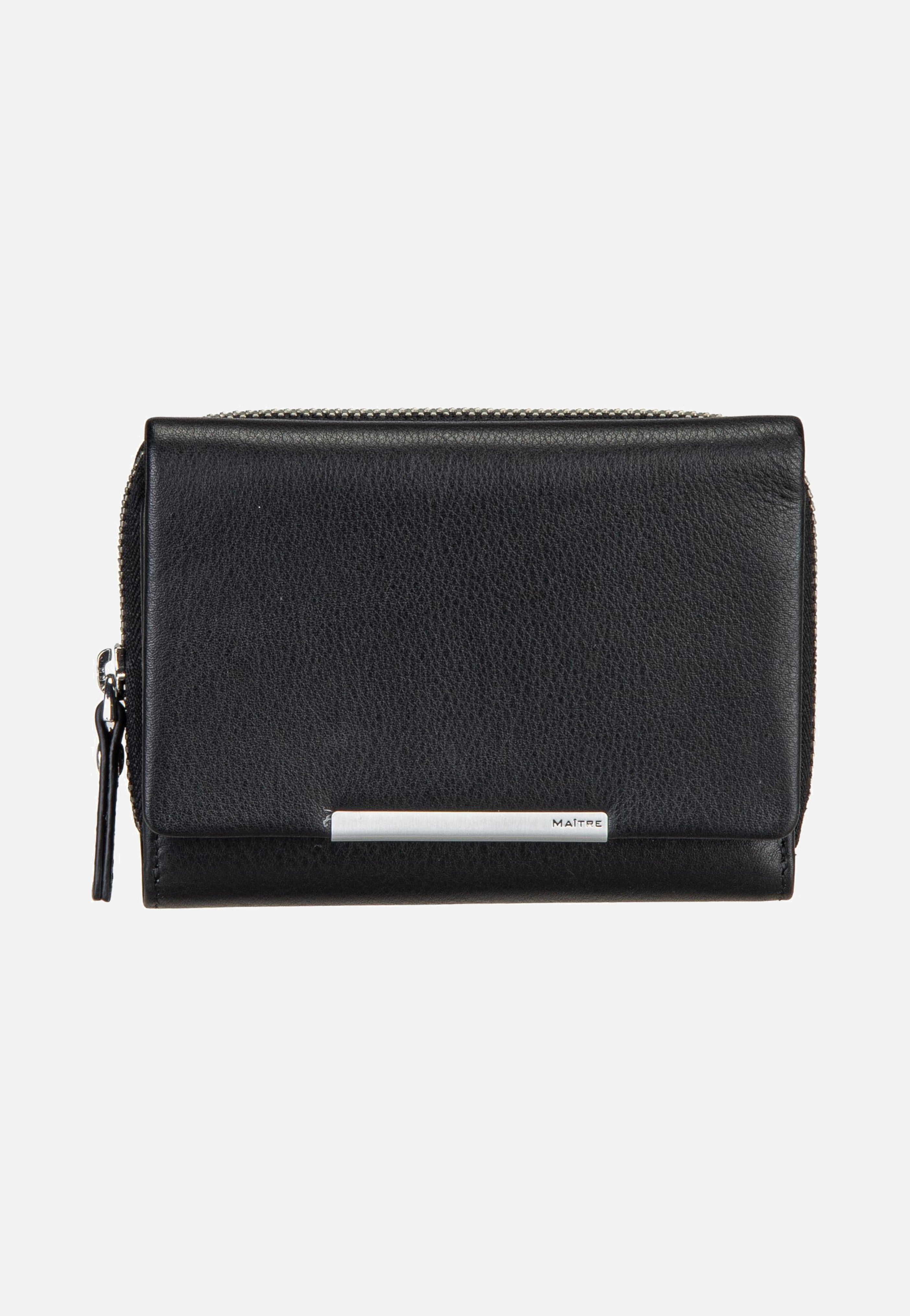 Maître Belg Dagrete SH6FZ Black Wallet
