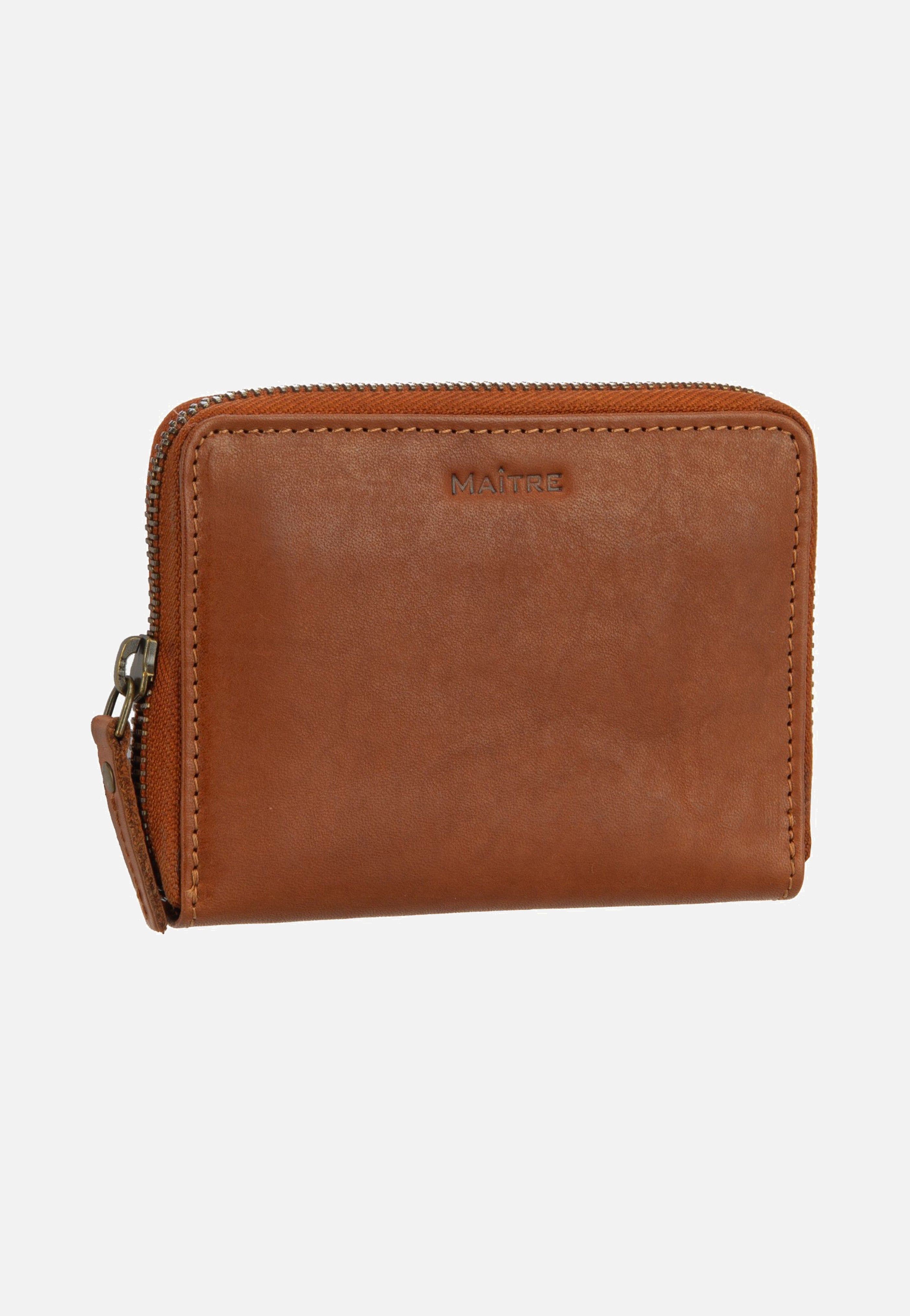 Maître Forst Dacia Purse MH6Z Cognac Portemonnaie