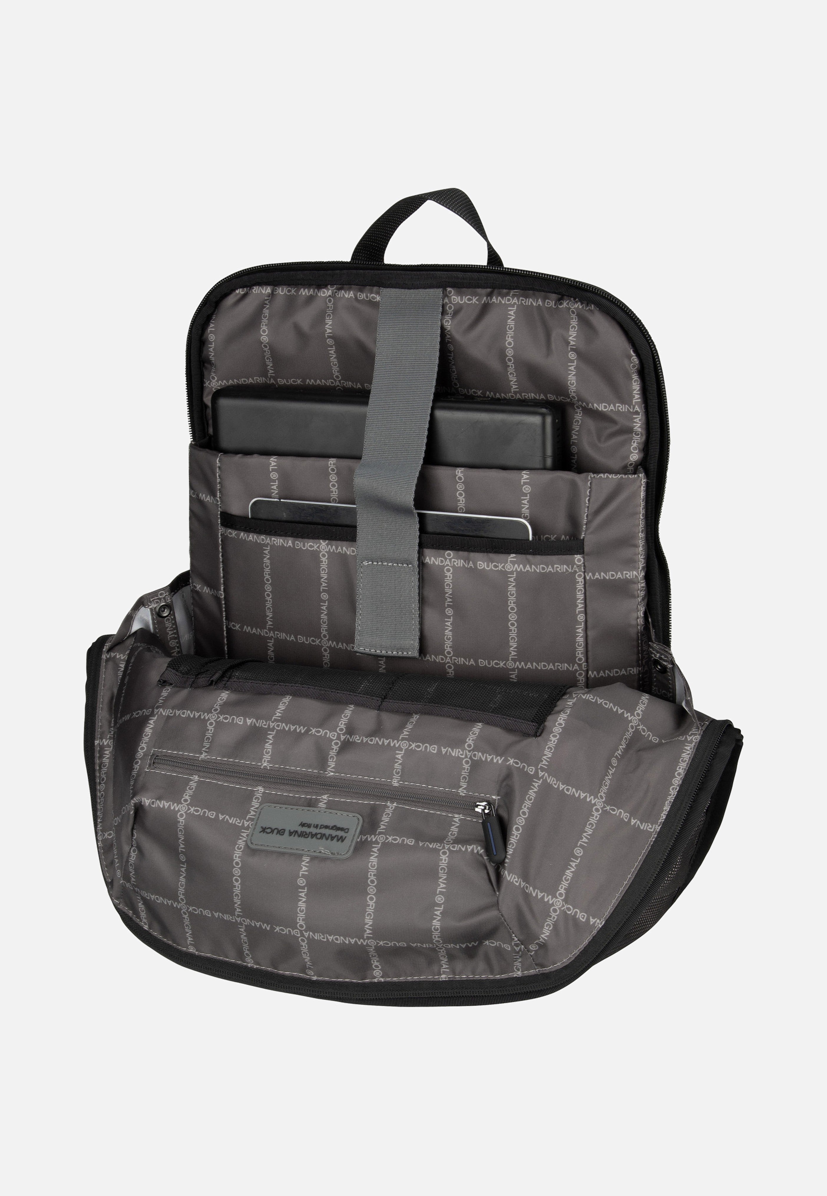 Mandarina Duck - District KPT11 Black Ink - Backpack | Men-Image