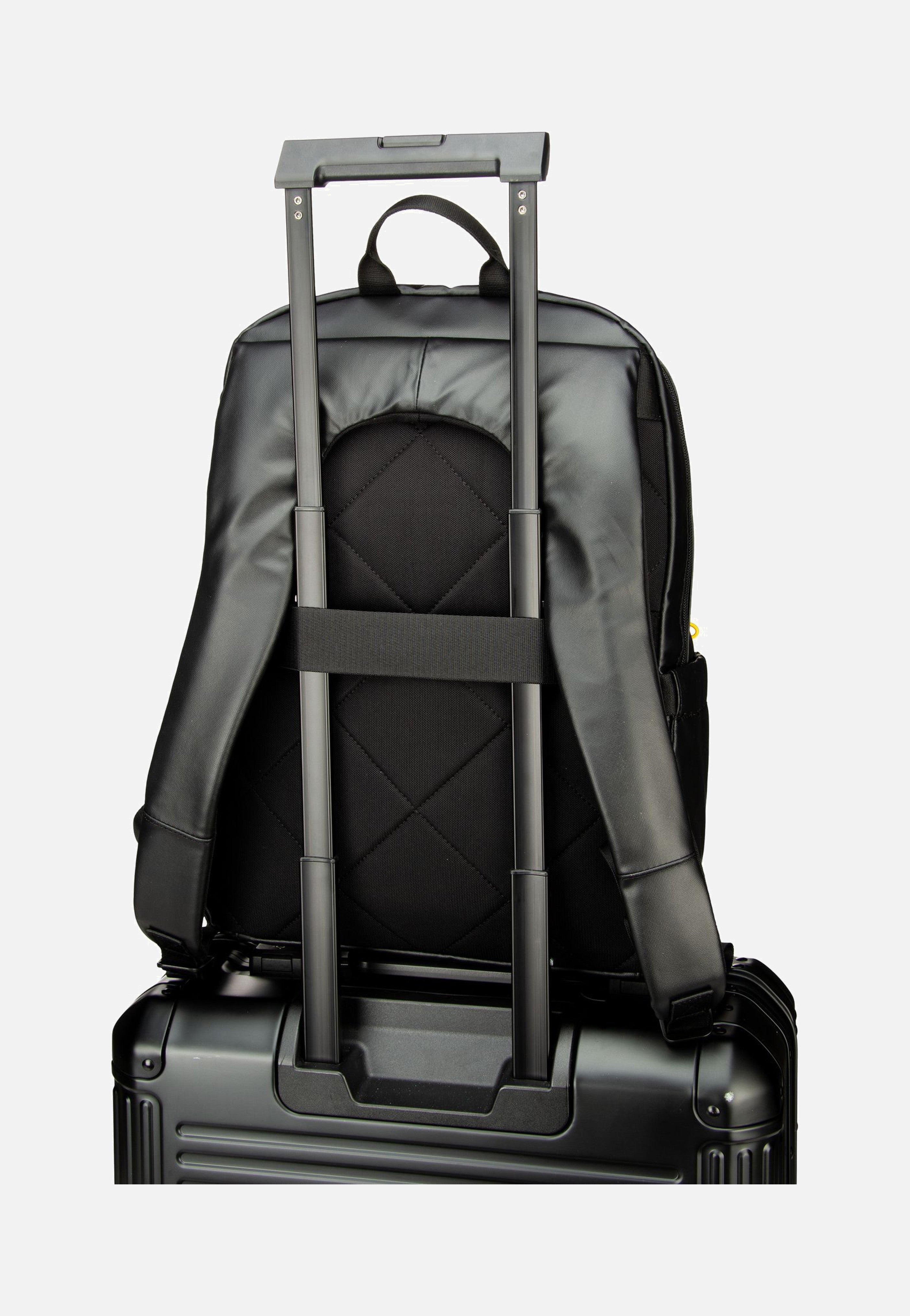 Mandarina Duck - Eco Coated OST04 Black - Backpack | Neutral-Image