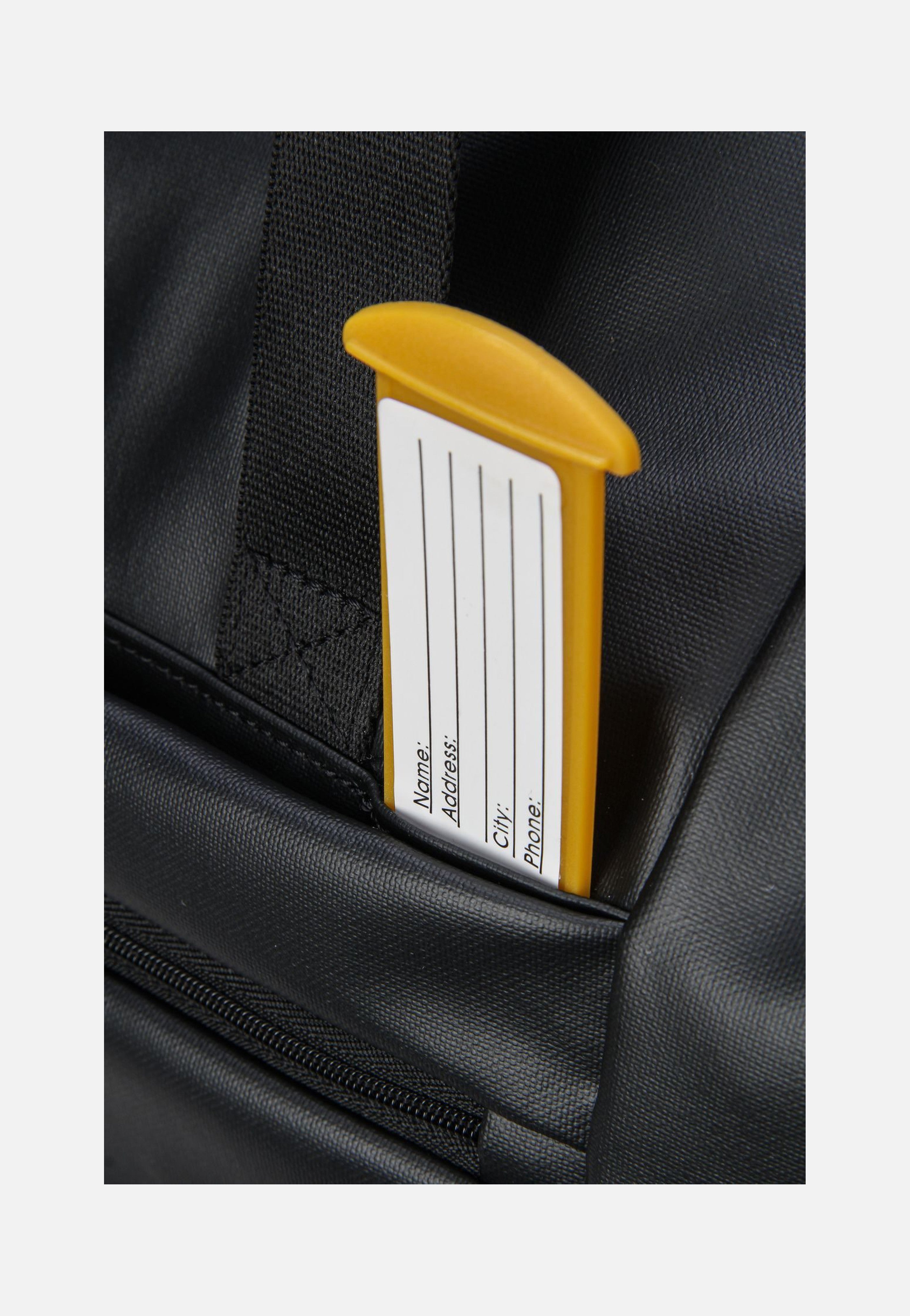 Mandarina Duck - Eco Coated Duffle OSB02 Black - Dufflebag | Neutral-Image