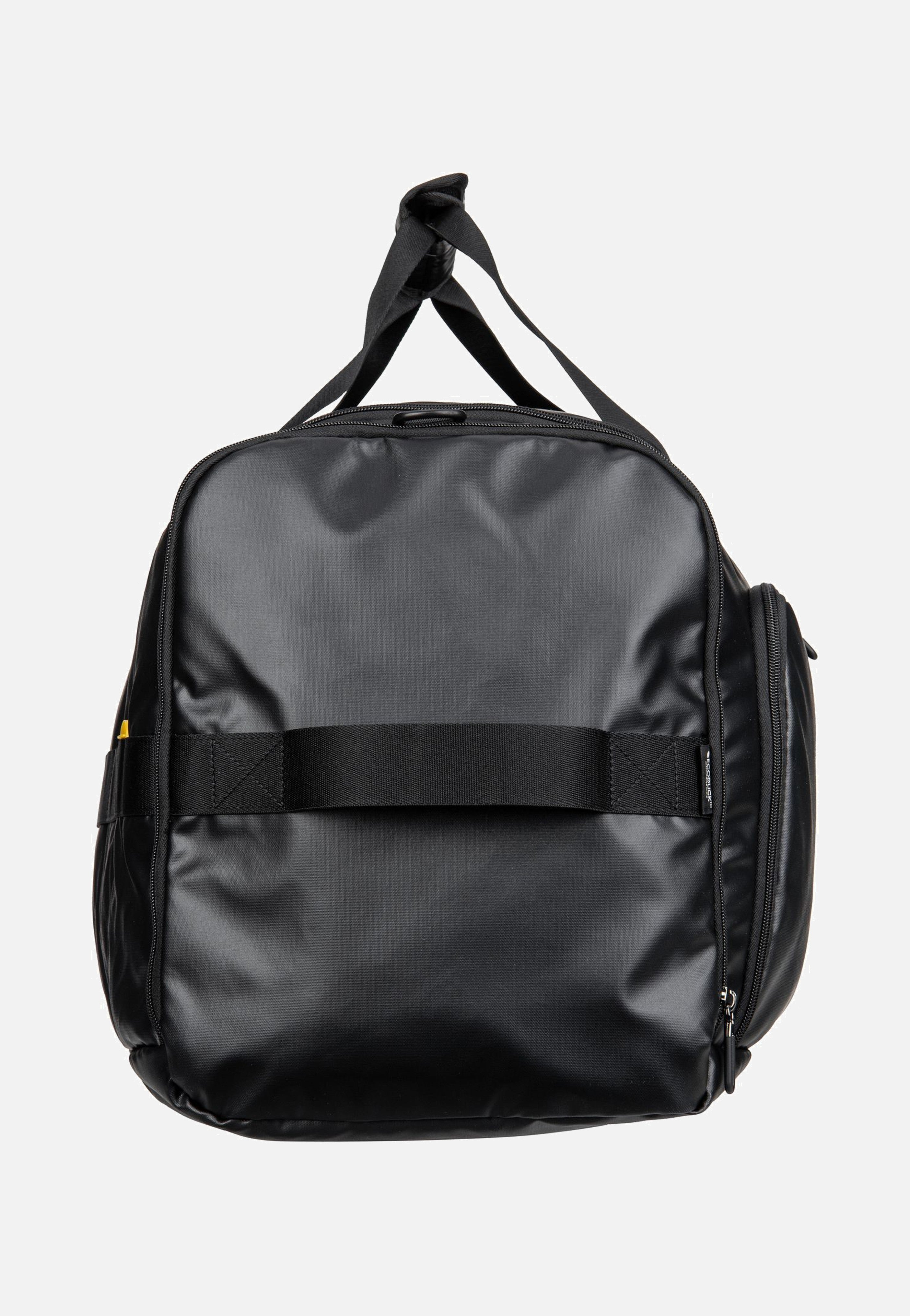 Mandarina Duck - Eco Coated Duffle OSB03 Black - Dufflebag | Neutral-Image