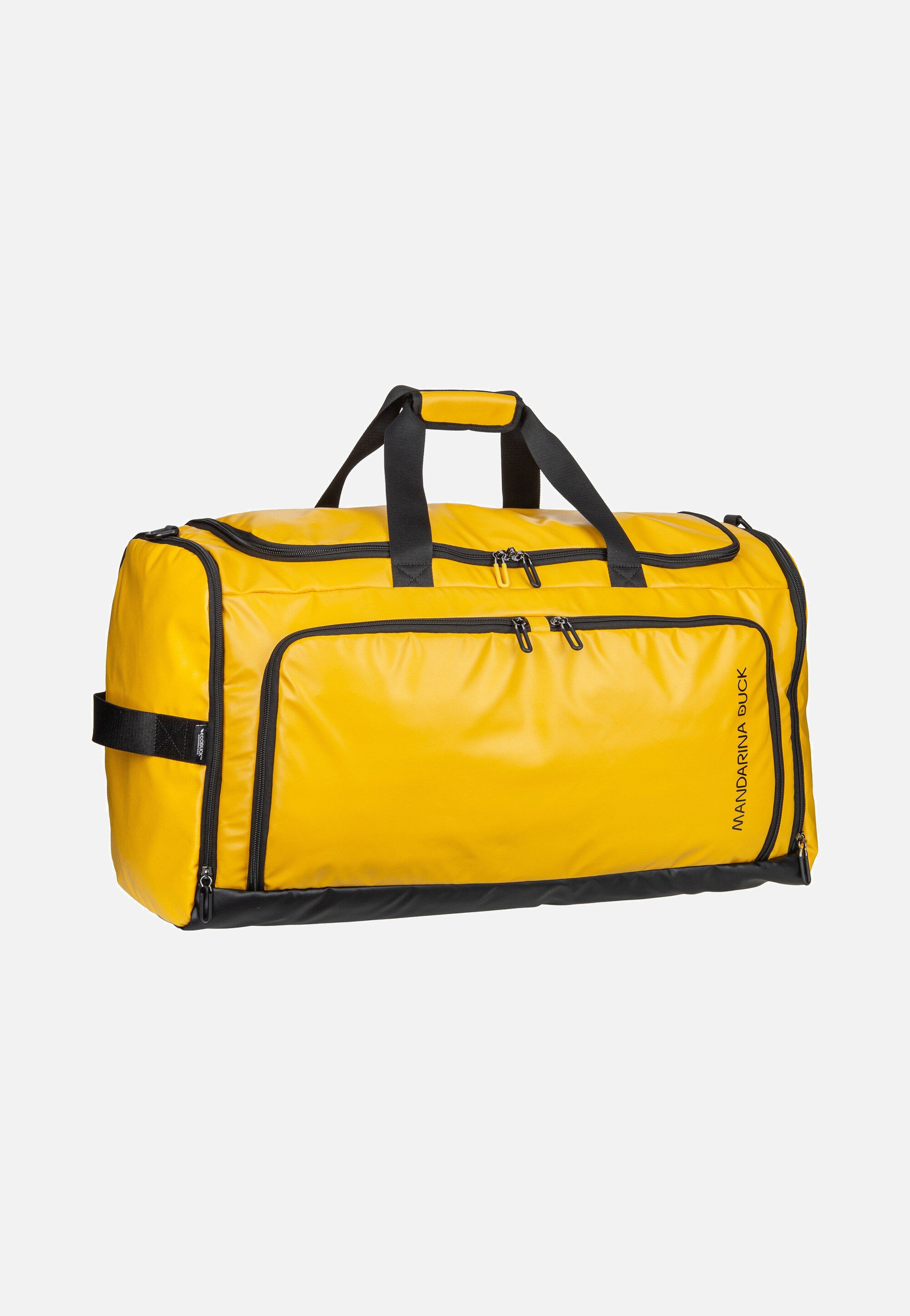 Mandarina Duck - Eco Coated Duffle OSB03 Duck Yellow - Dufflebag | Neutral-Image