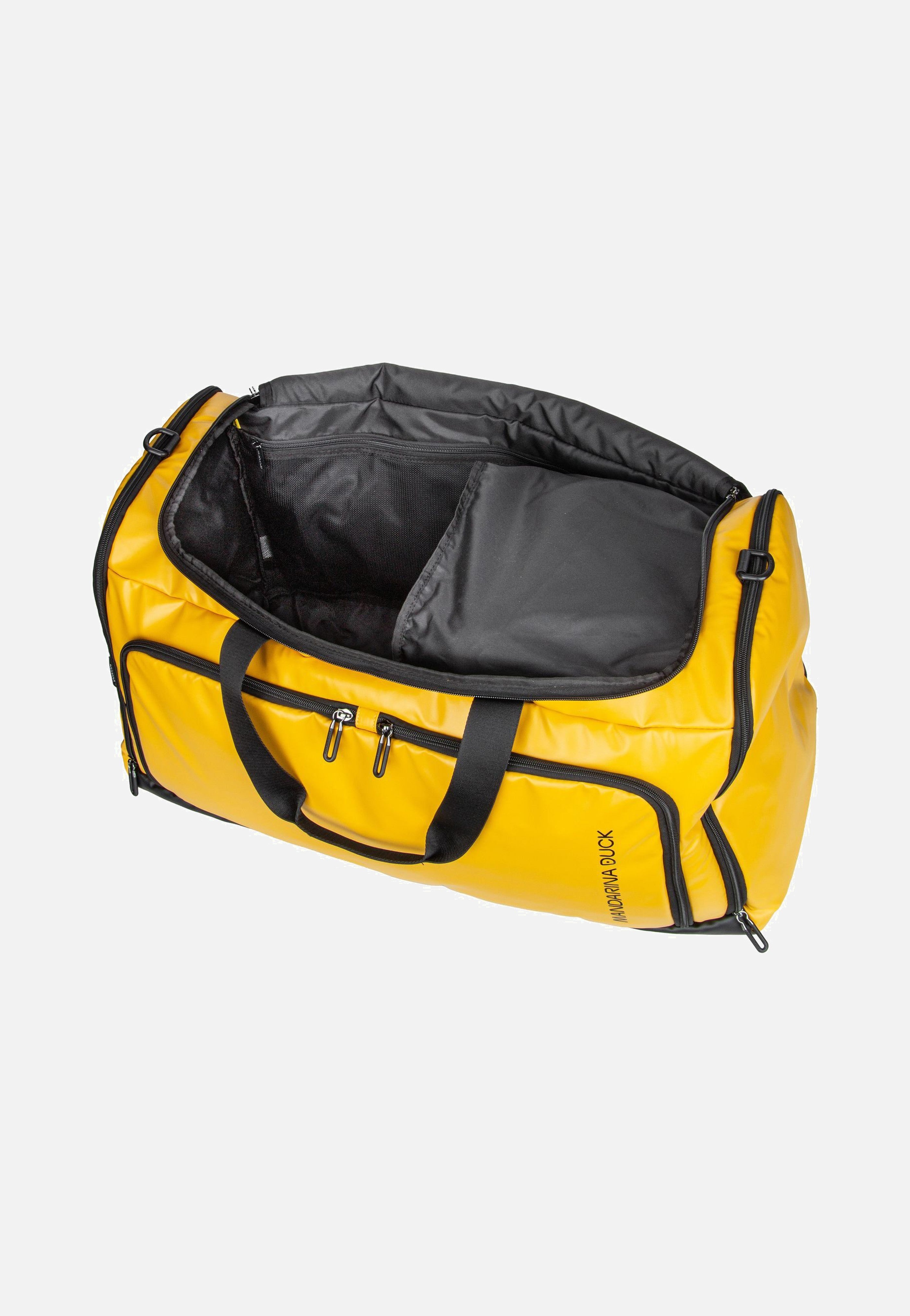 Mandarina Duck - Eco Coated Duffle OSB03 Duck Yellow - Dufflebag | Neutral-Image