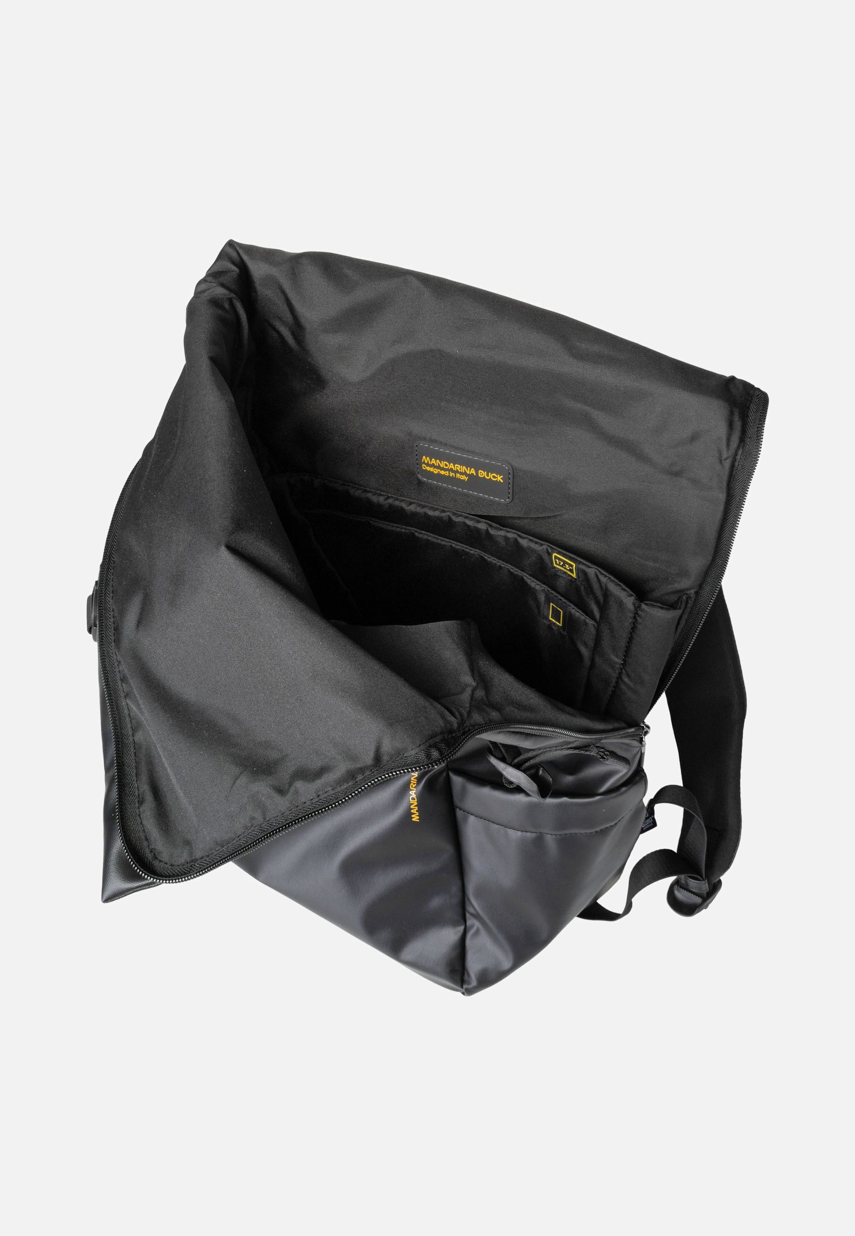 Mandarina Duck - Eco Coated OST09 Black - Backpack | Neutral-Image