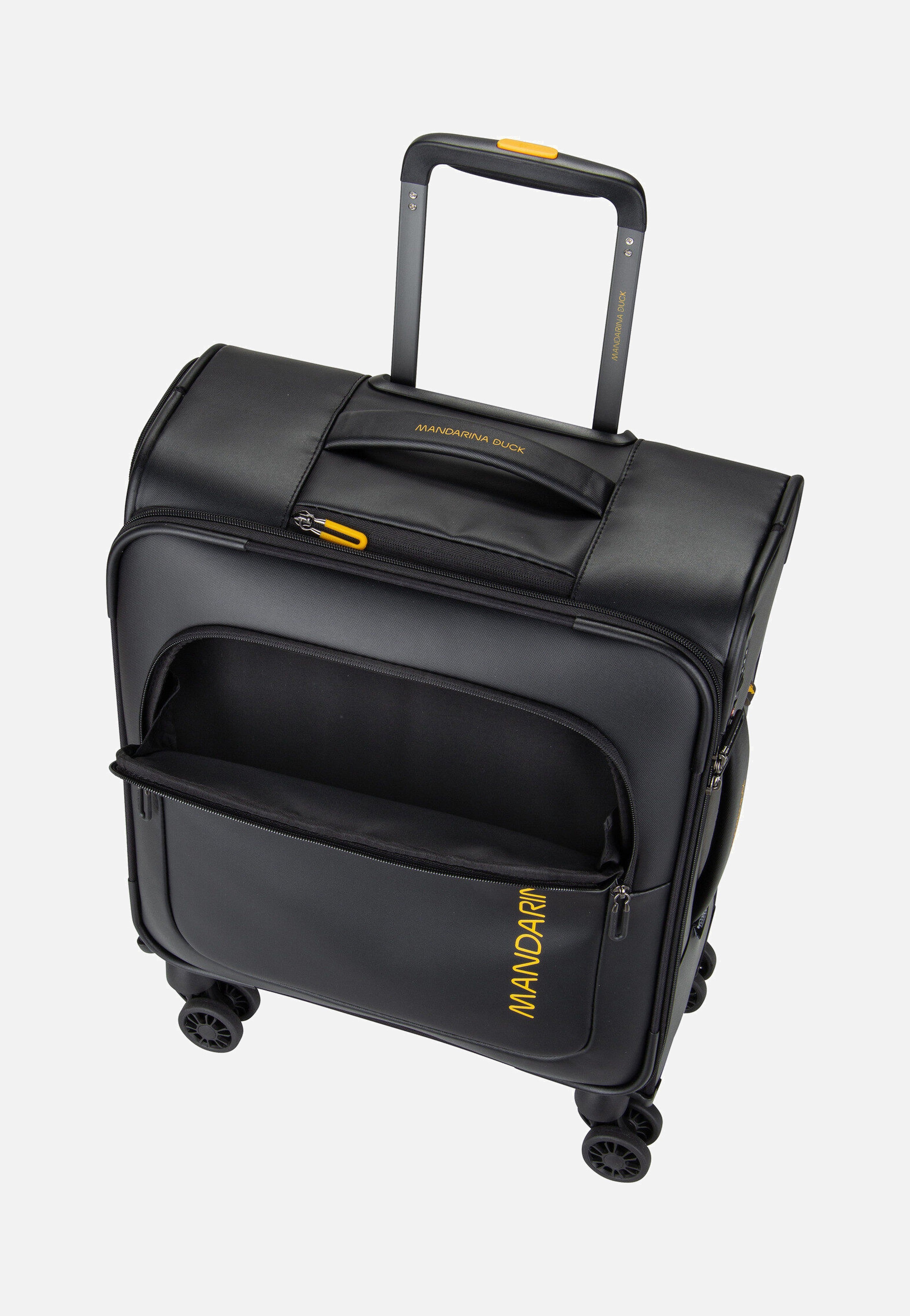 Mandarina Duck - Eco Coated OSV01 Black - Suitcase | Neutral-Image