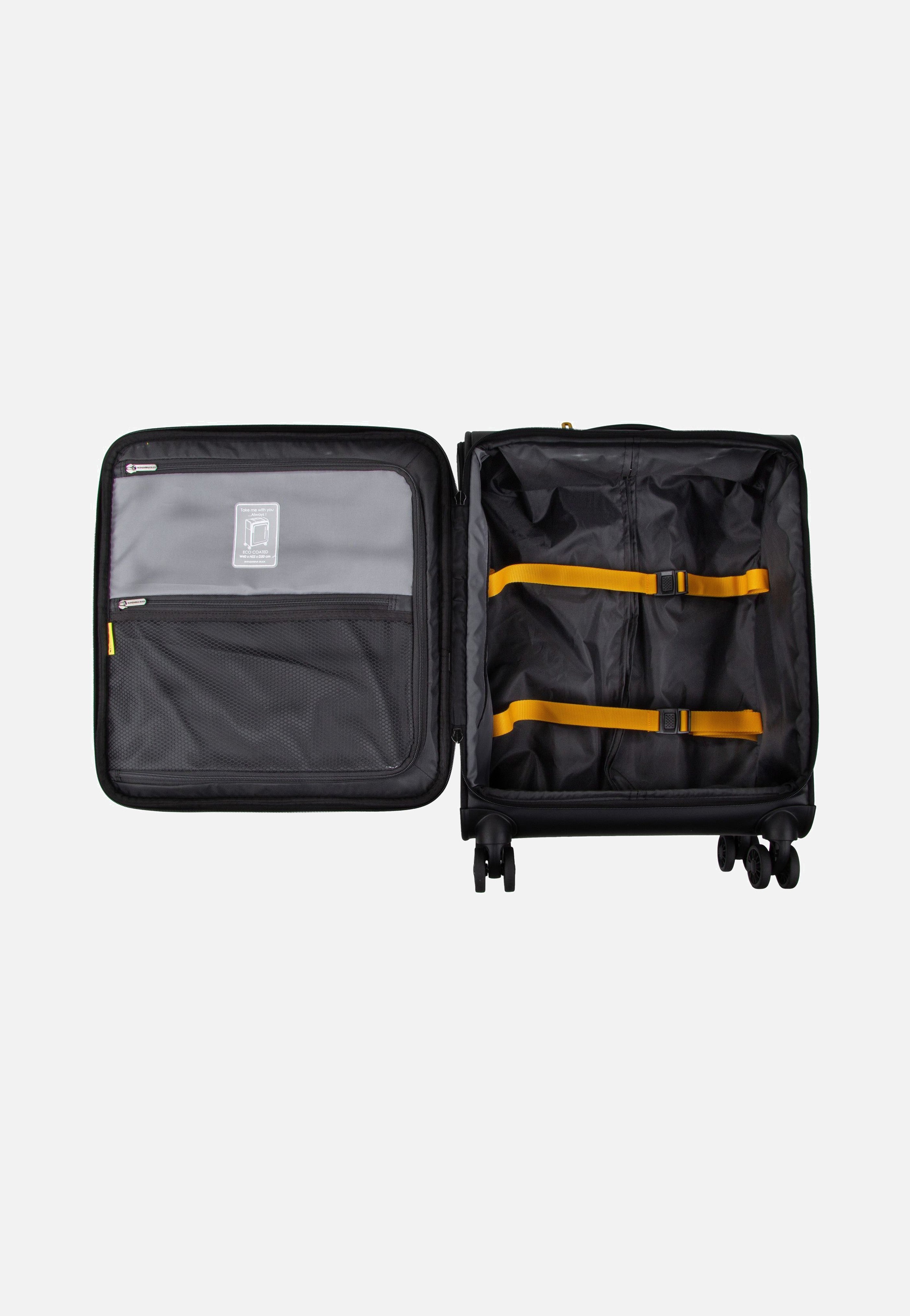 Mandarina Duck - Eco Coated OSV01 Black - Suitcase | Neutral-Image