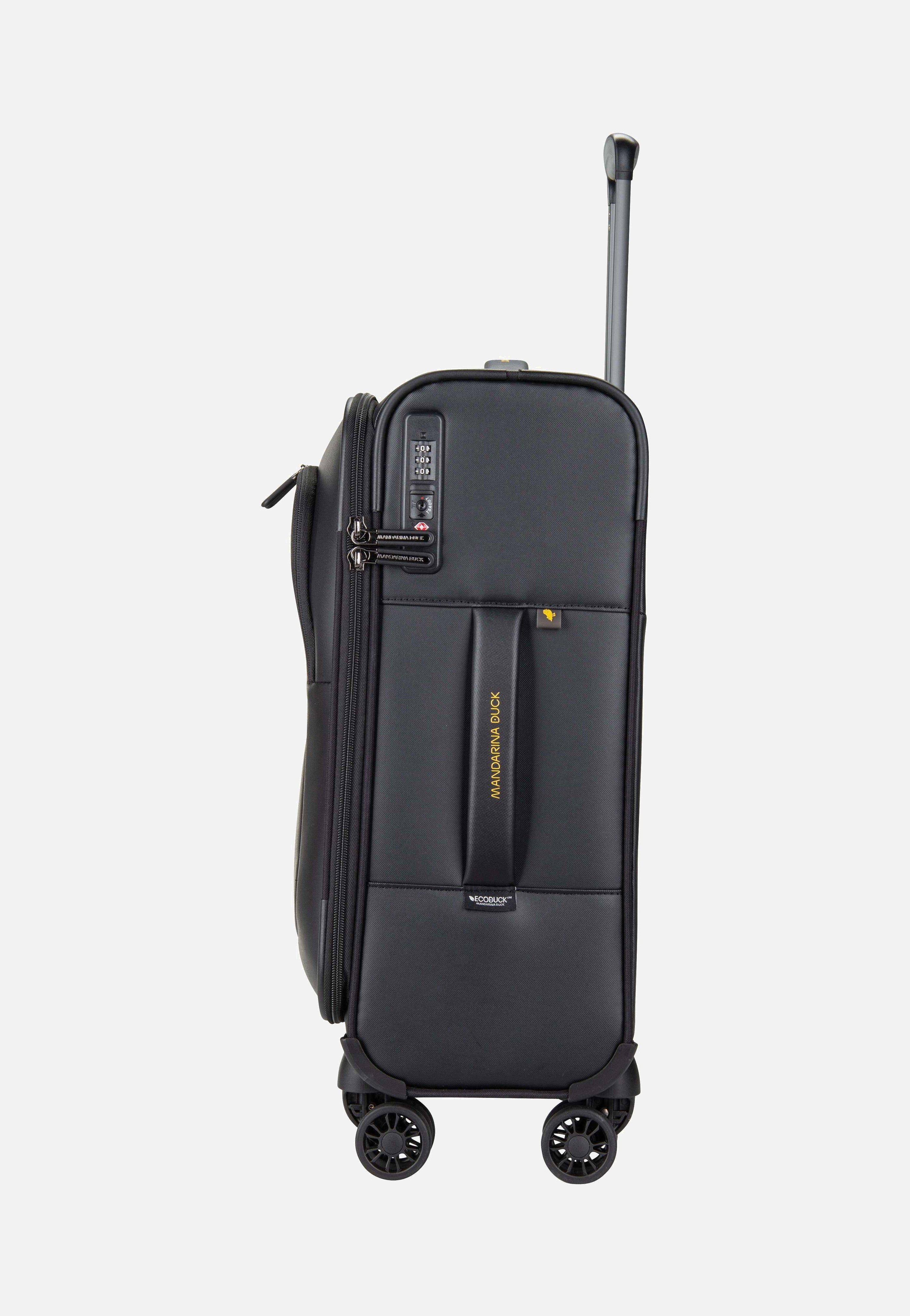 Mandarina Duck - Eco Coated OSV01 Black - Suitcase | Neutral-Image