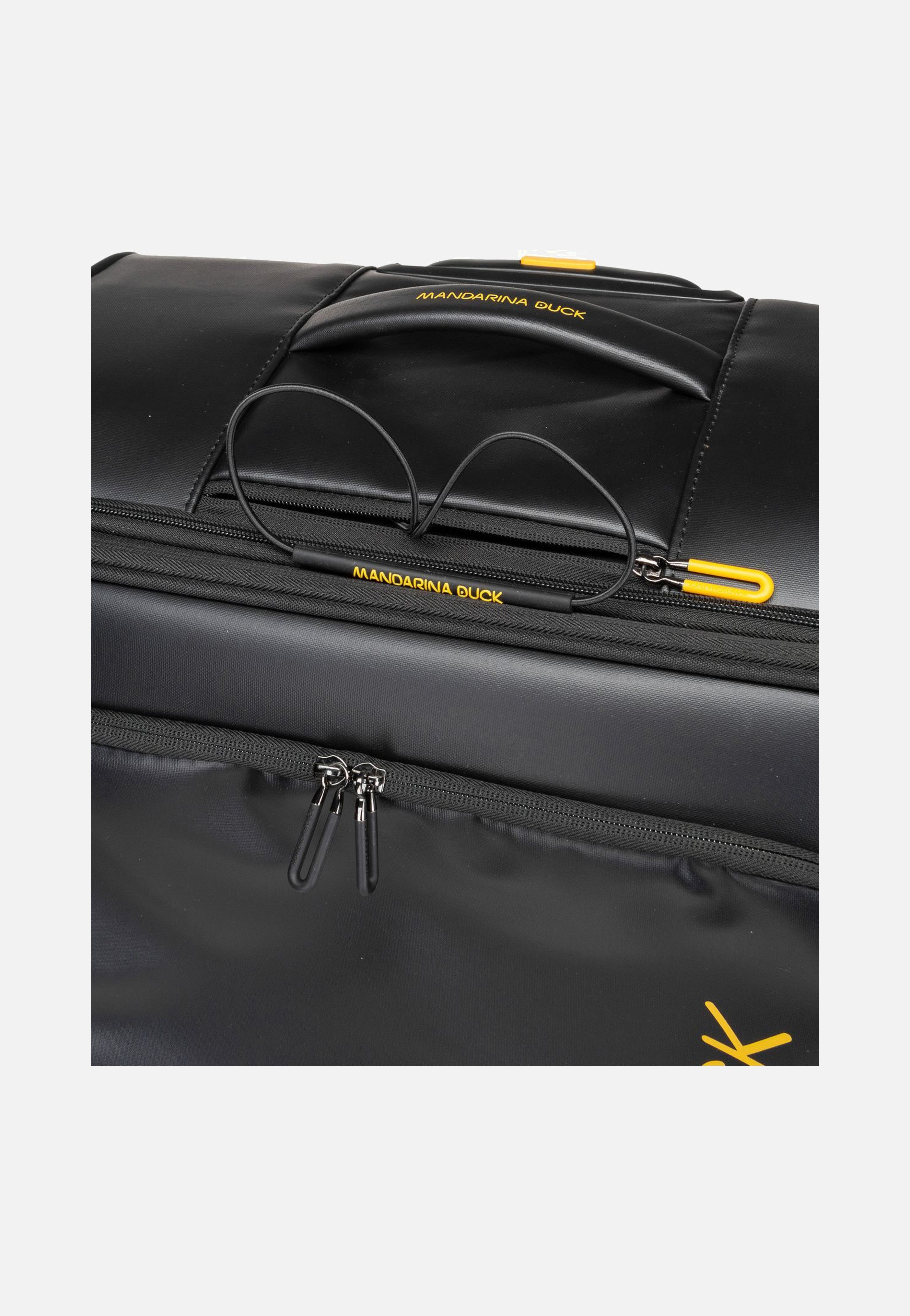 Mandarina Duck - Eco Coated OSV04 Black - Suitcase | Neutral-Image