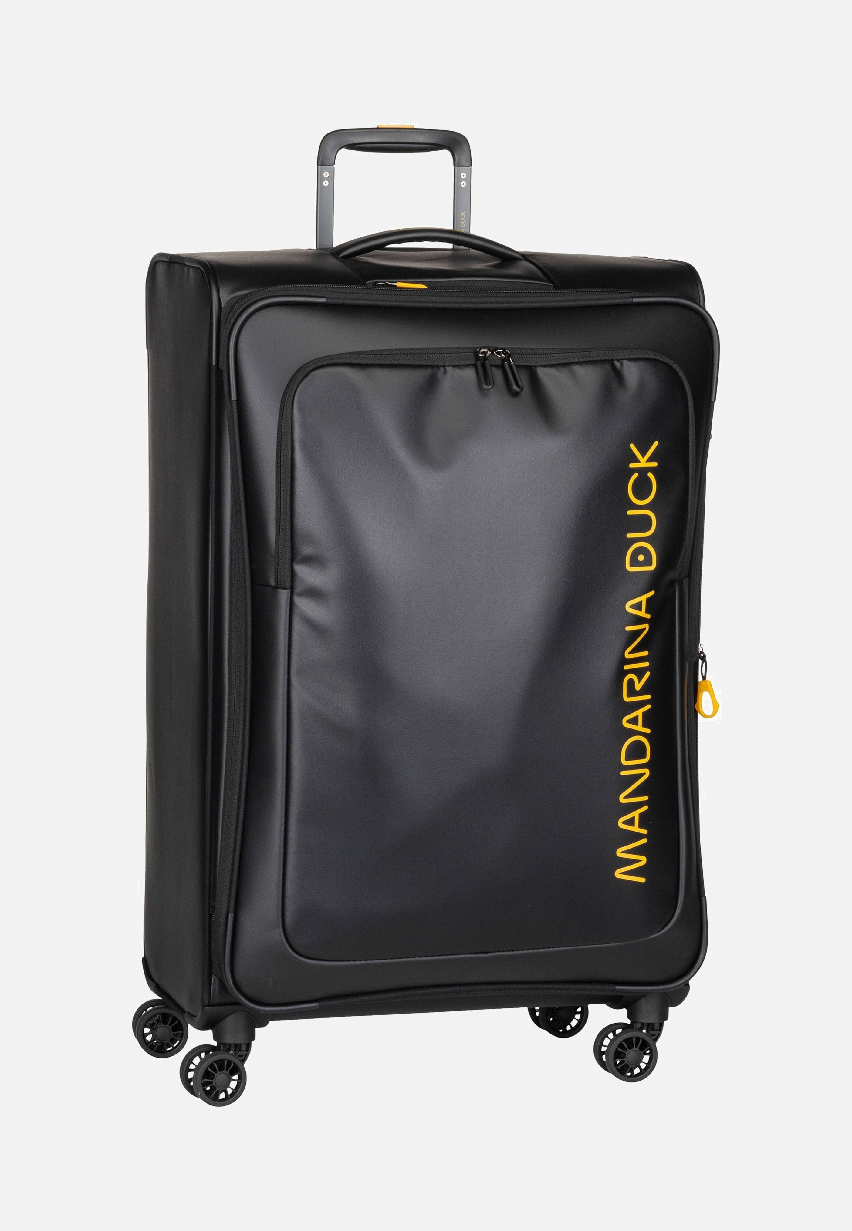 Mandarina Duck - Eco Coated OSV04 Black - Suitcase | Neutral-Image