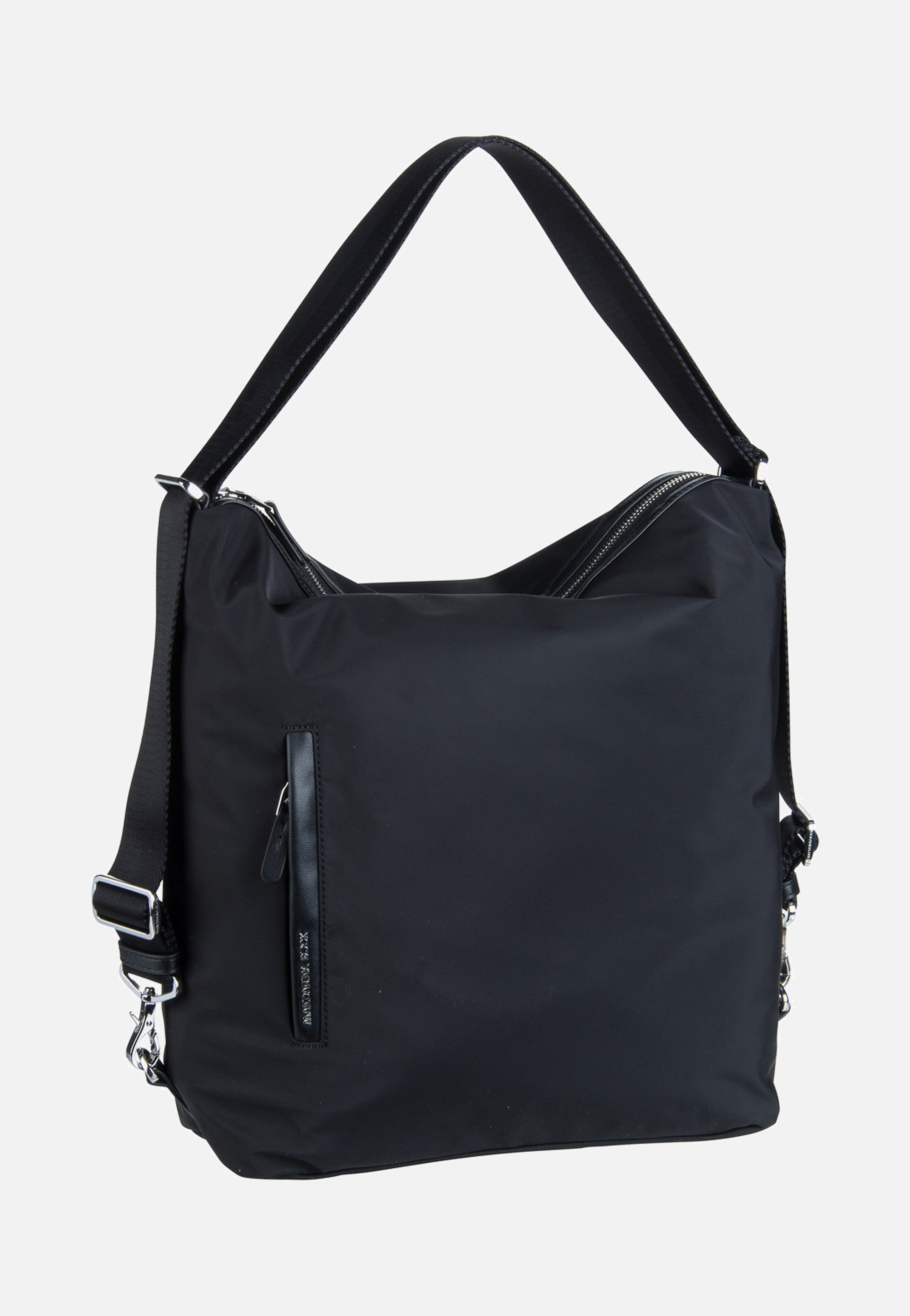 Mandarina Duck - Hunter Hobo VCT10 Black - Backpack | Women-Image