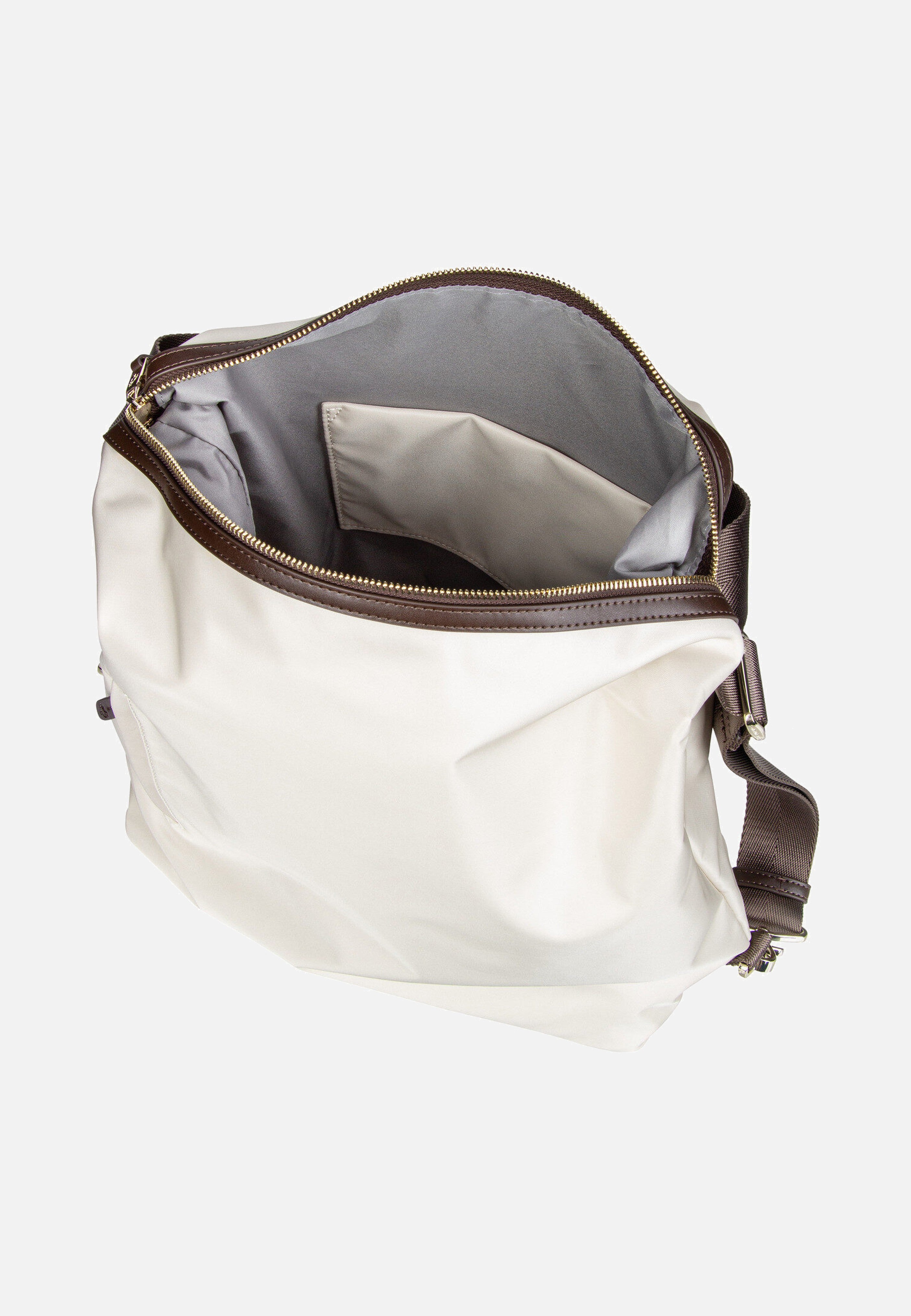Mandarina Duck - Hunter Hobo VCT10 Whitecap Gray - Backpack | Women-Image