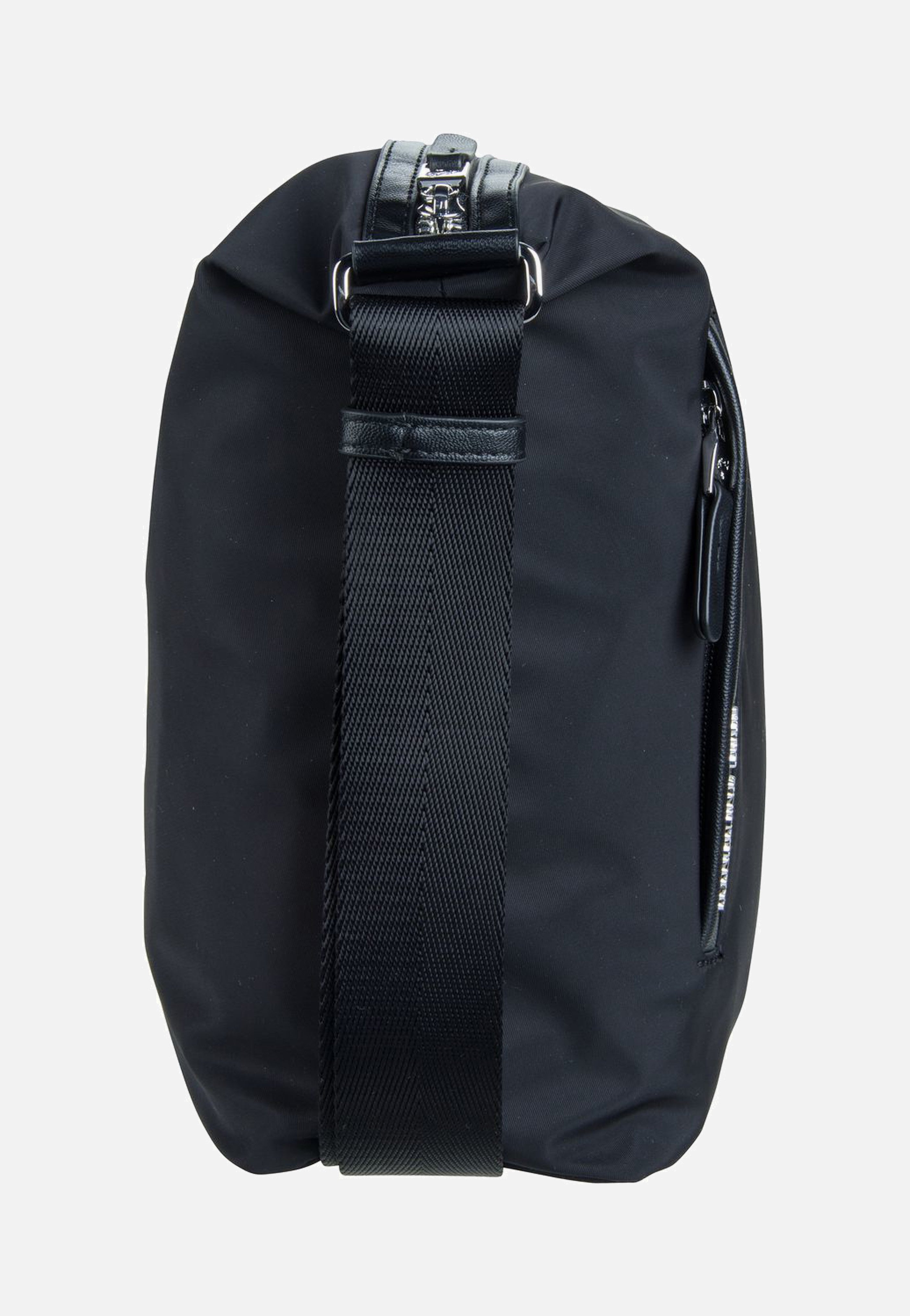 Mandarina Duck - Hunter Medium Hobo VCT05 Black - Pouch Bag | Women-Image