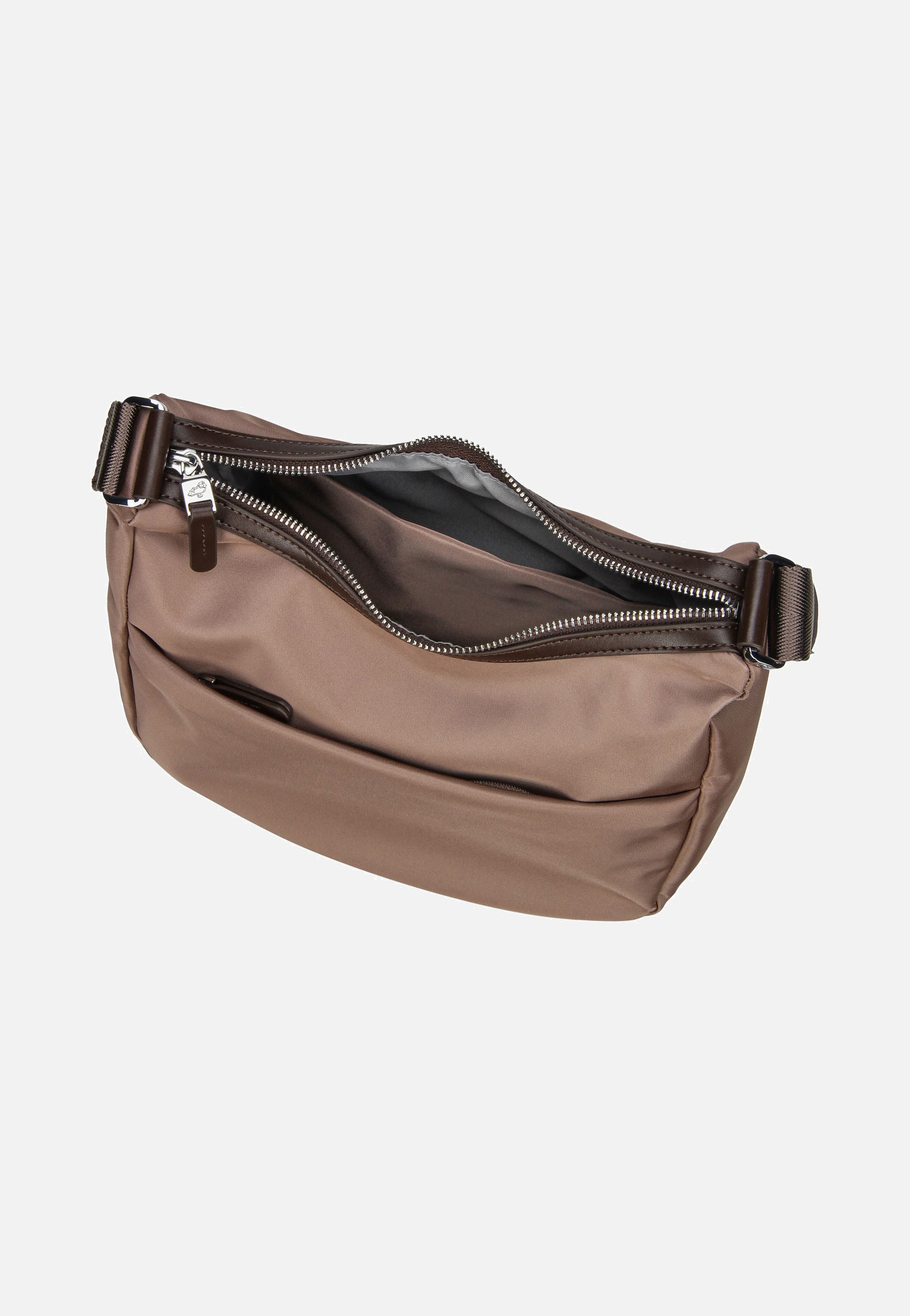 Mandarina Duck - Hunter Medium Hobo VCT40 Beaver - Hobo Bag | Women-Image
