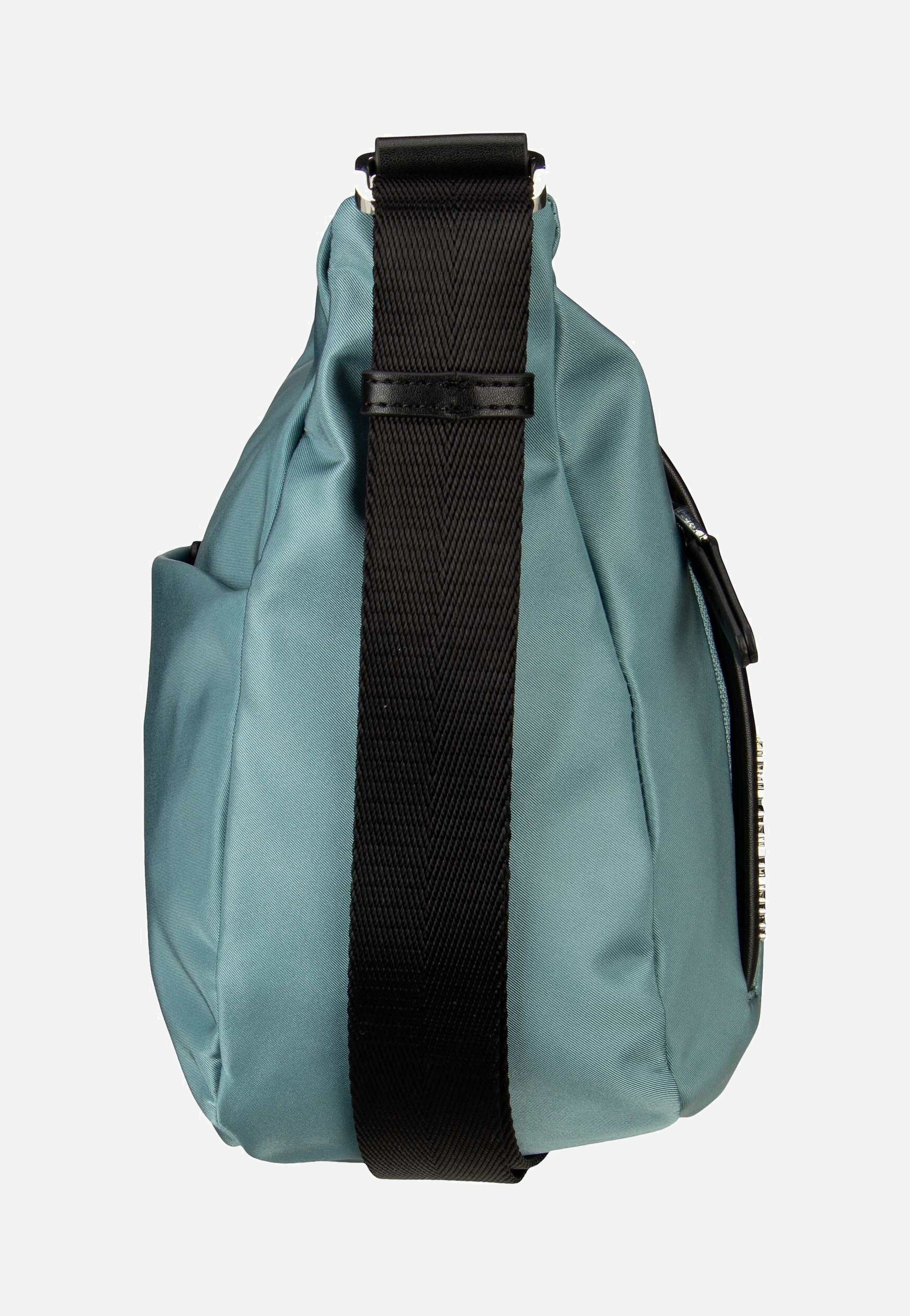 Mandarina Duck - Hunter Medium Hobo VCT40 Smoke Blue - Hobo Bag | Women-Image