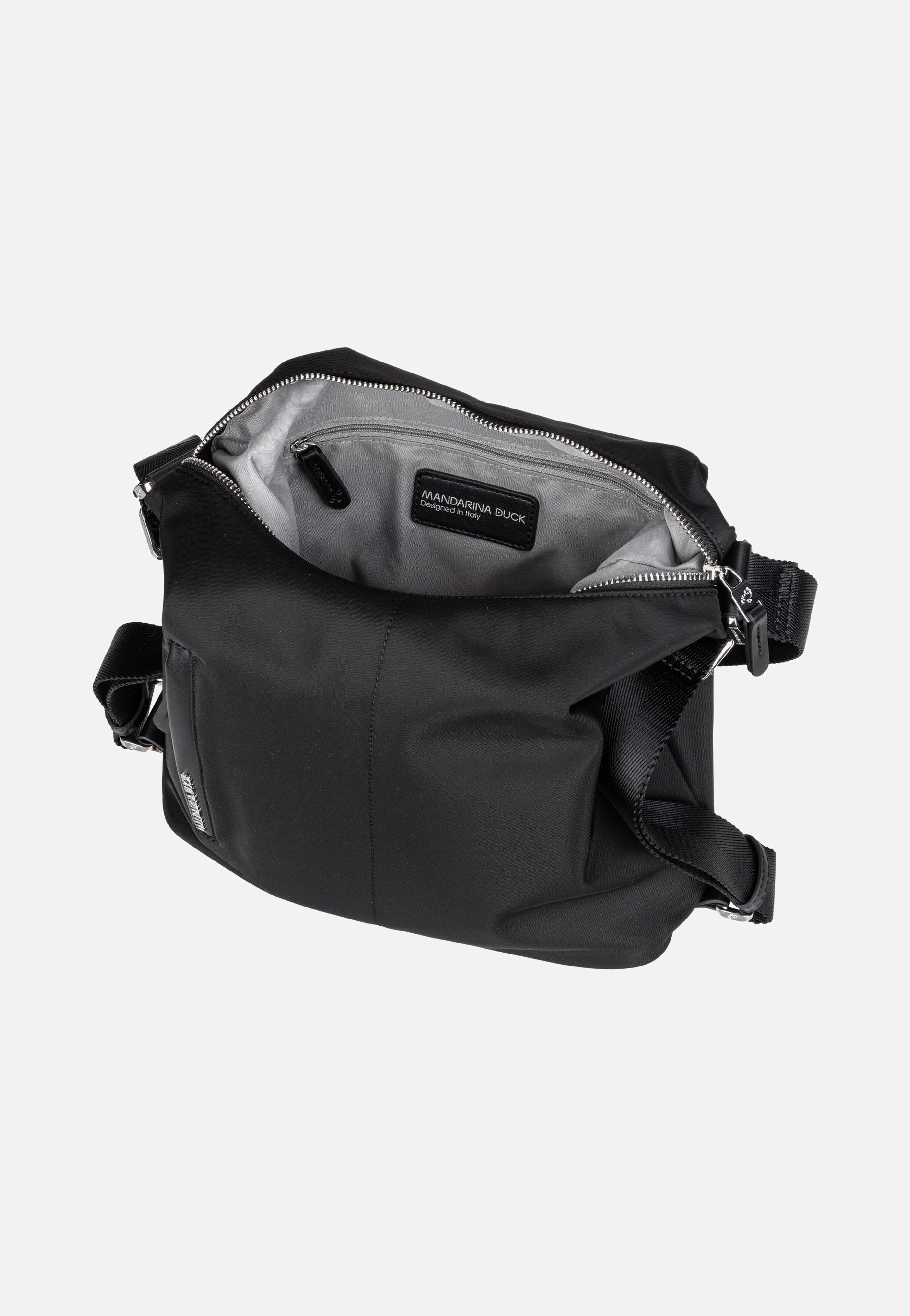 Mandarina Duck - Hunter Medium Slide VCT41 Black - Backpack | Women-Image