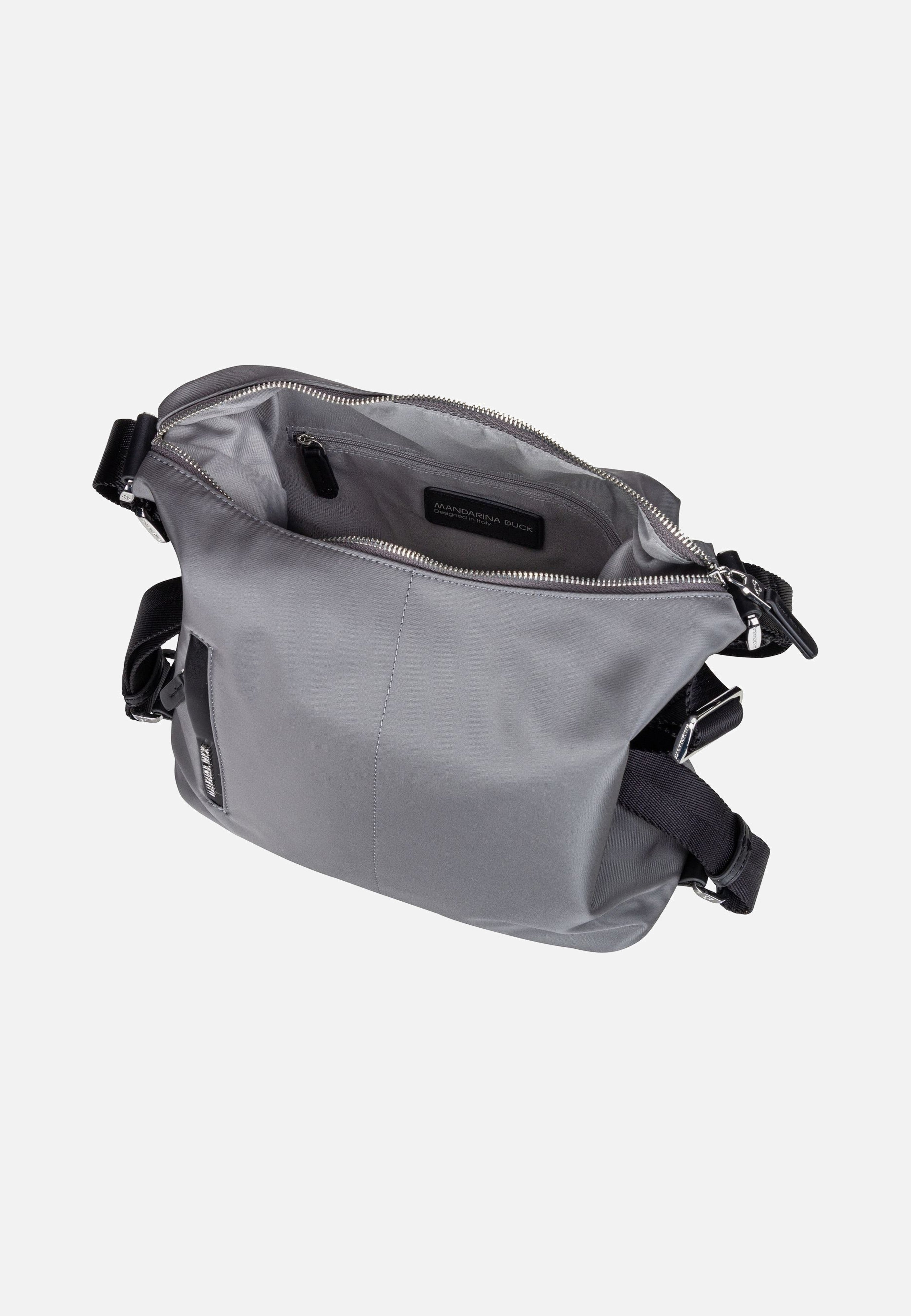 Mandarina Duck - Hunter Medium Slide VCT41 Smoked Pearl - Backpack | Women-Image