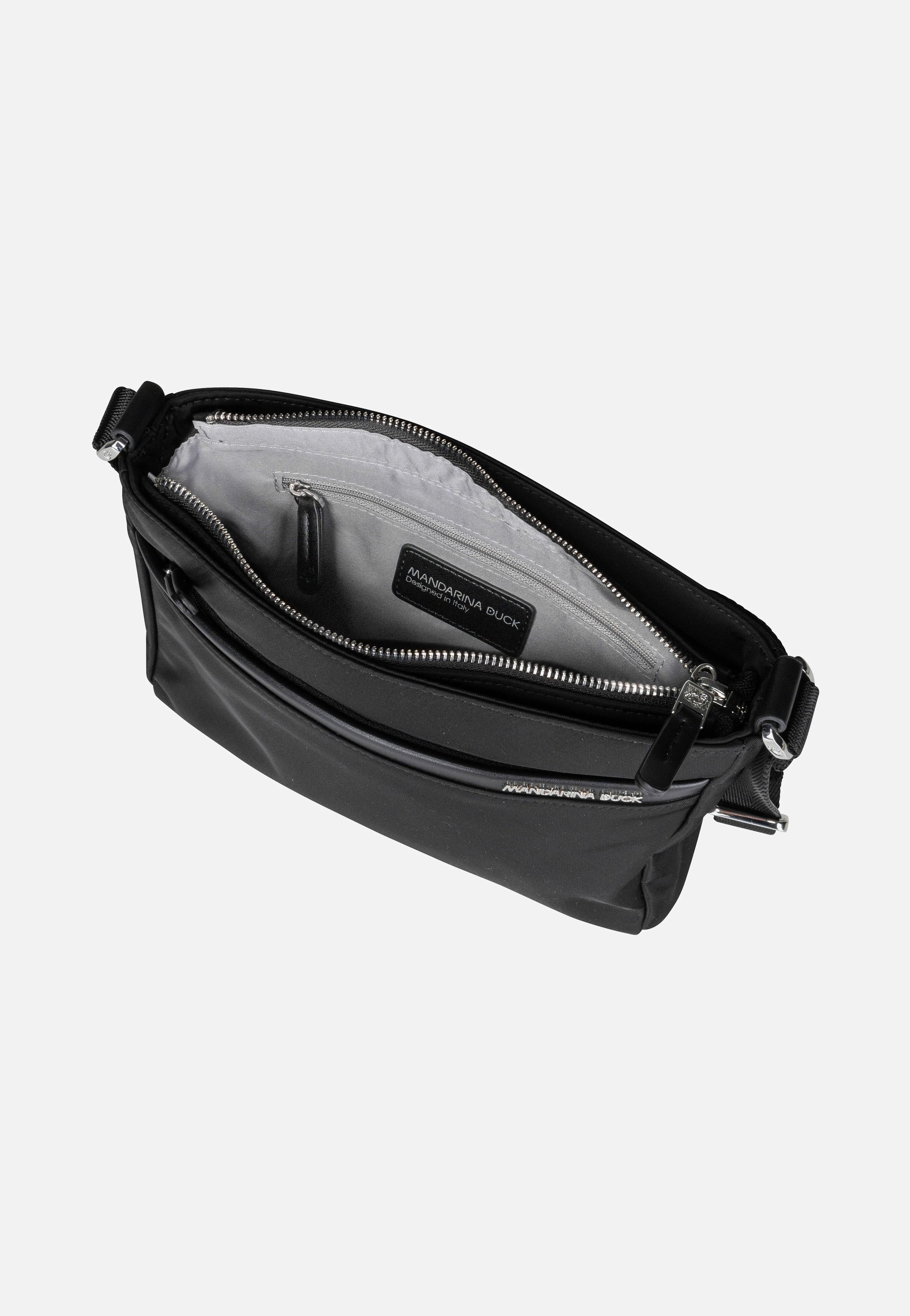 Mandarina Duck - Hunter Small VCT30 Black - Pouch Bag | Women-Image