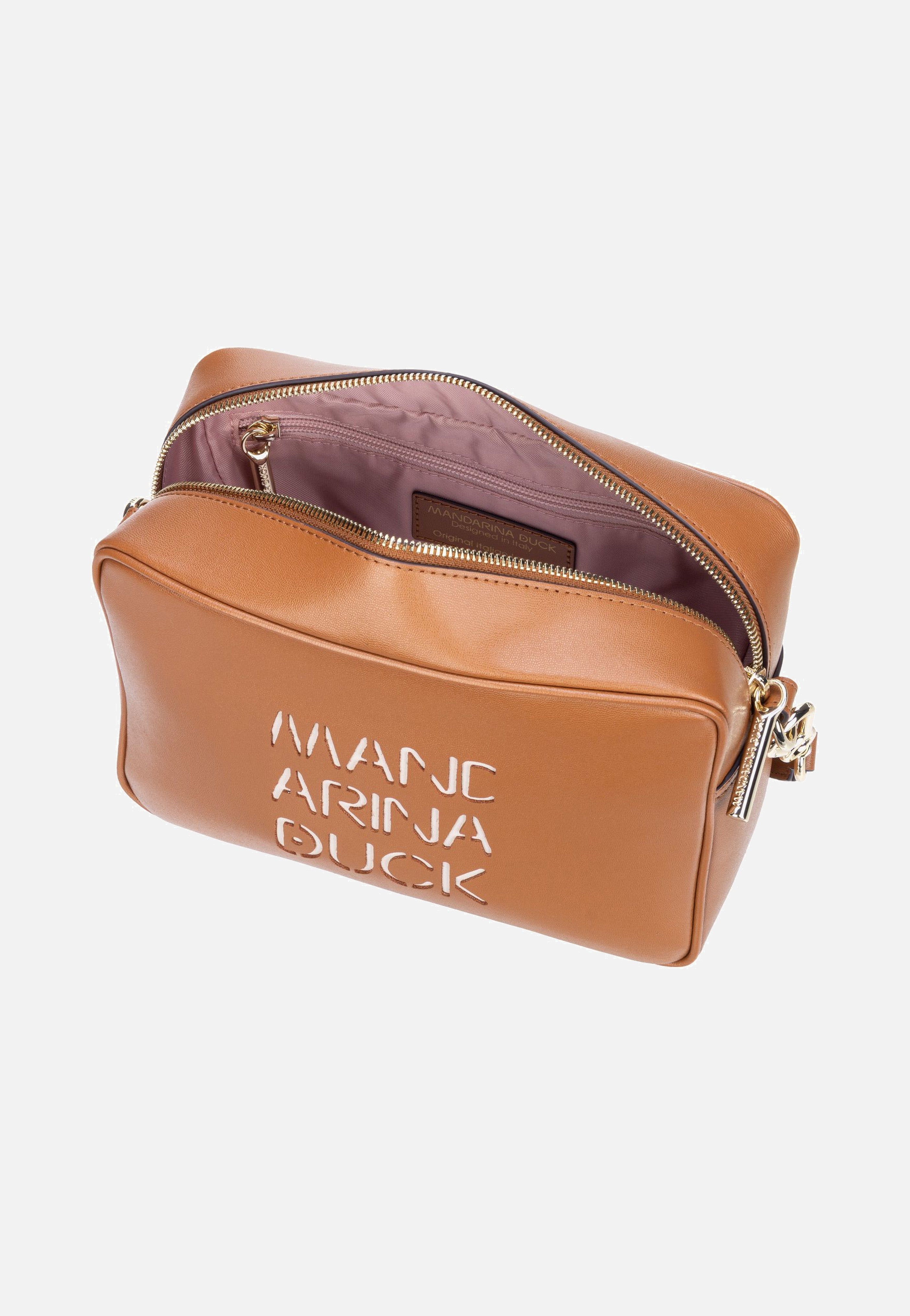 Mandarina Duck - Lady Duck Camera Case OHT03 Caramel Cafe - Shoulder Bag | Women-Image