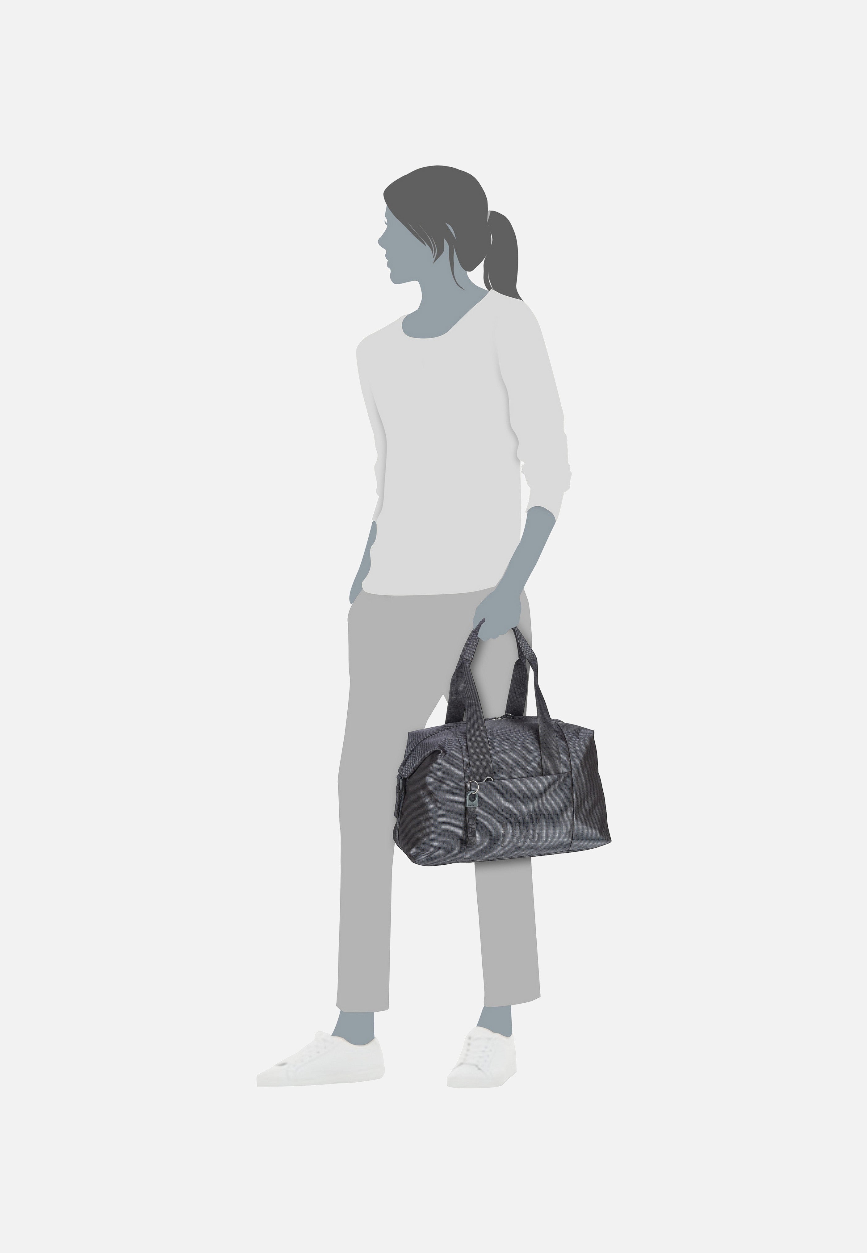 Mandarina Duck - MD20 Duffle QMB01 Steel - Weekender | Women-Image