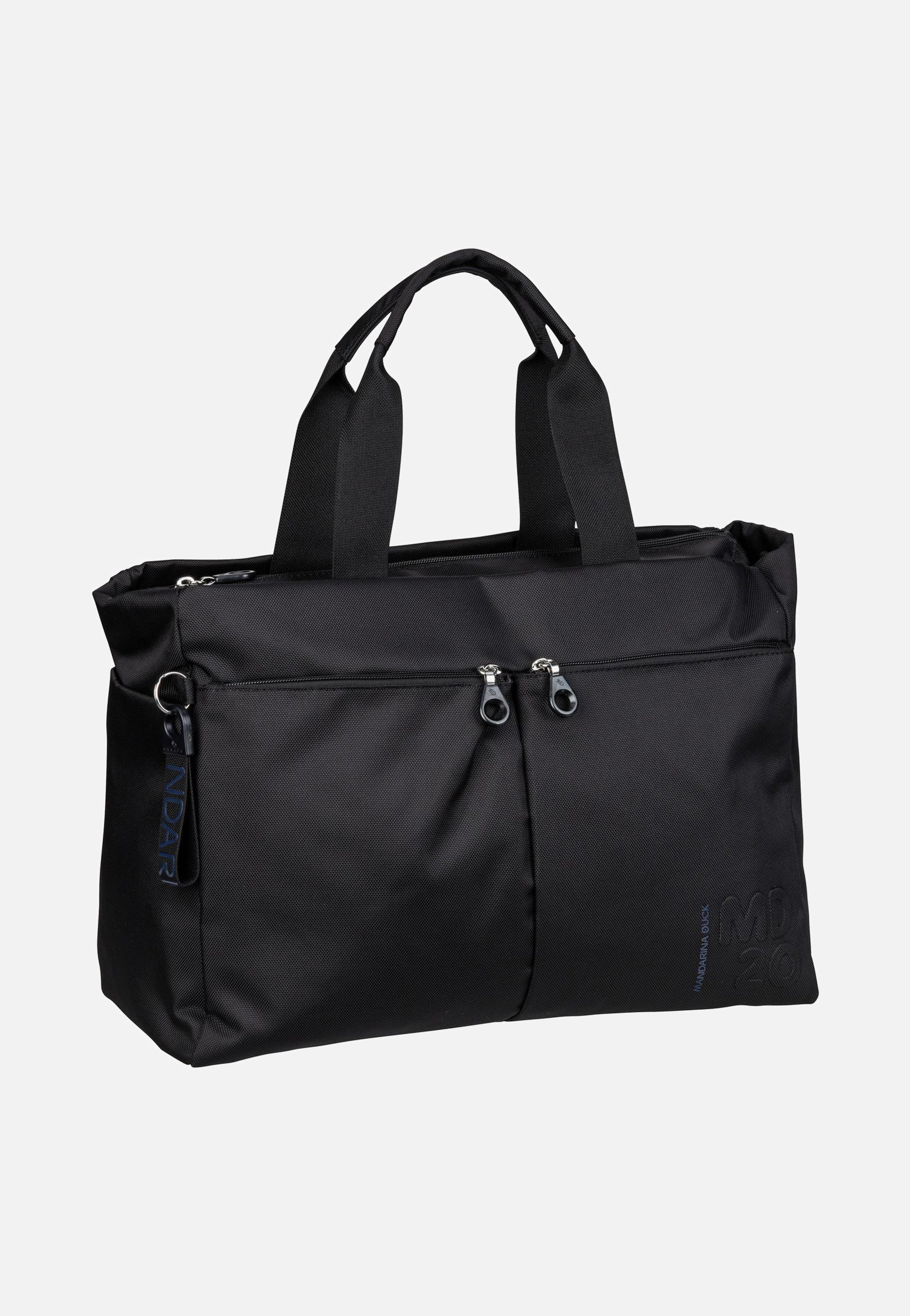 Mandarina Duck - MD20 Duffle QMB02 Black - Weekender | Women-Image
