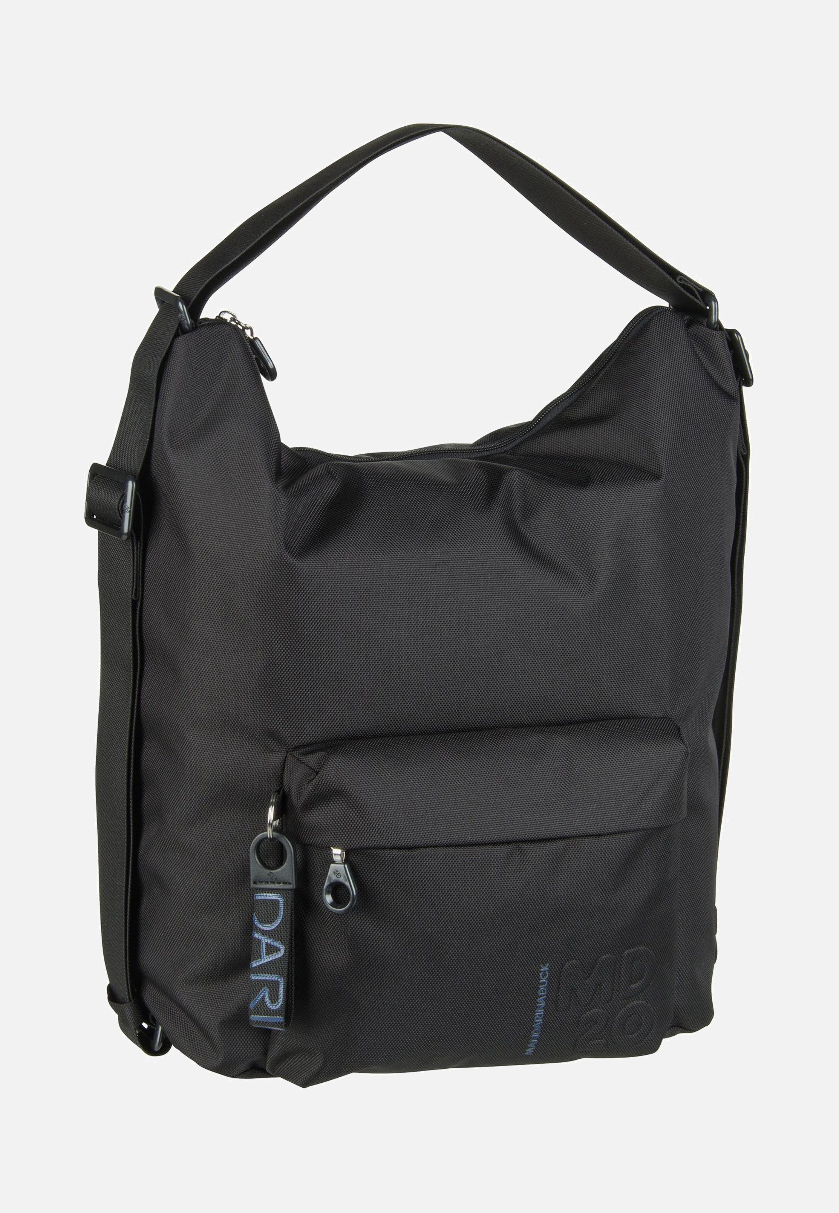 Mandarina Duck - MD20 Hobo QMT09 Black - Backpack | Women-Image