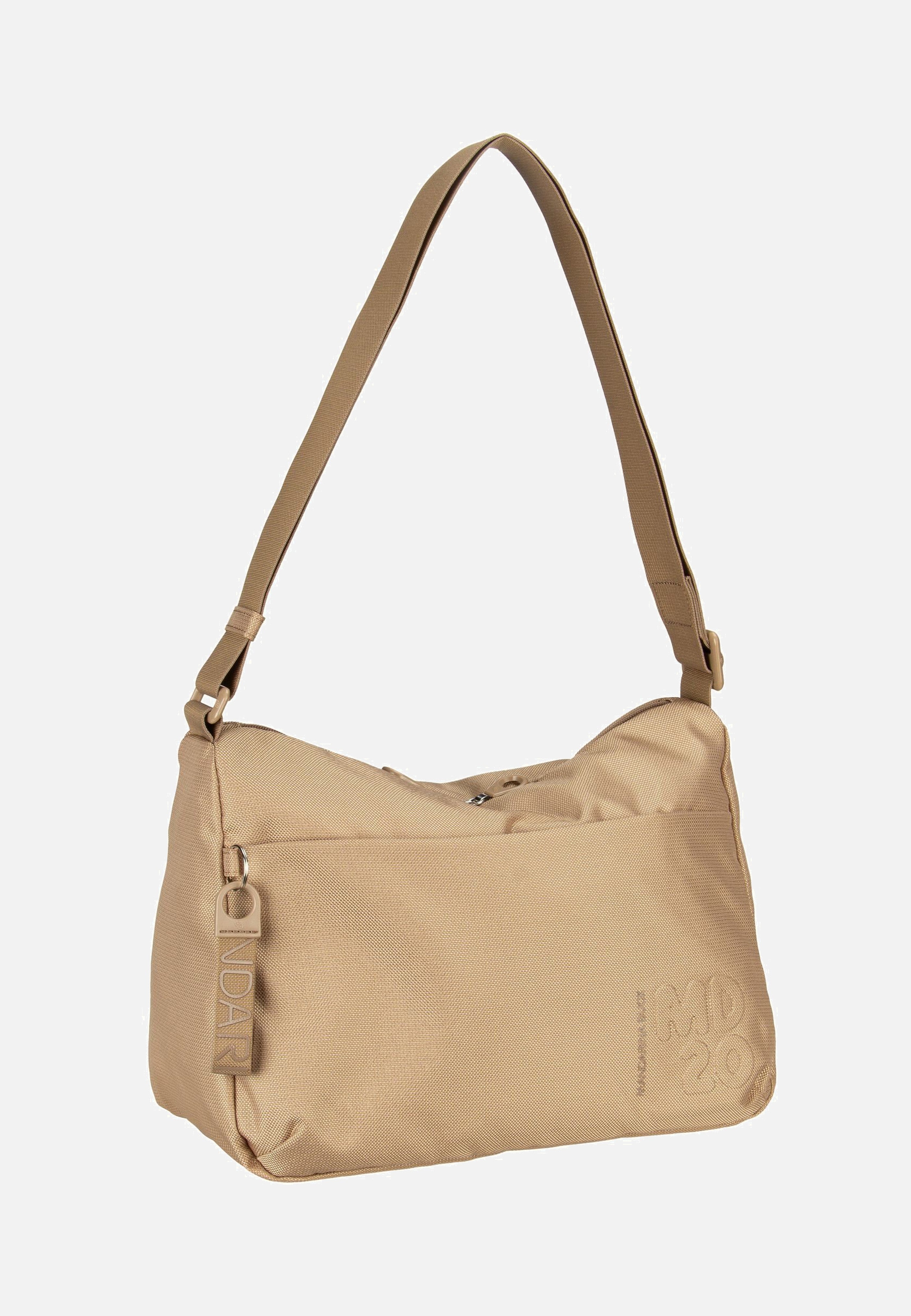 Mandarina Duck MD20 QMT16 Warm Taupe Hobo Bag  