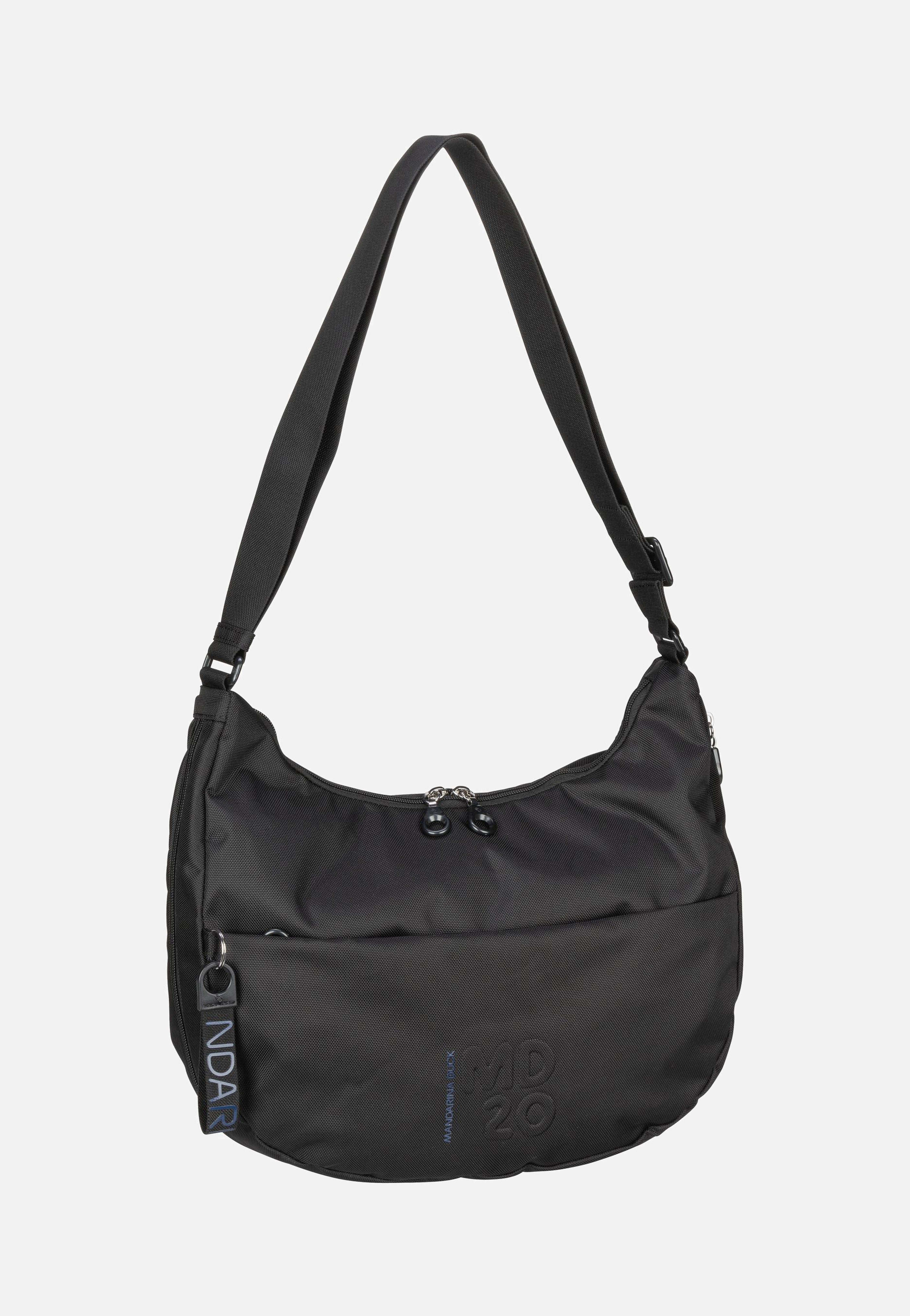 Mandarina Duck - MD20 Hobo QMT27 Black - Hobo Bag | Women-Image