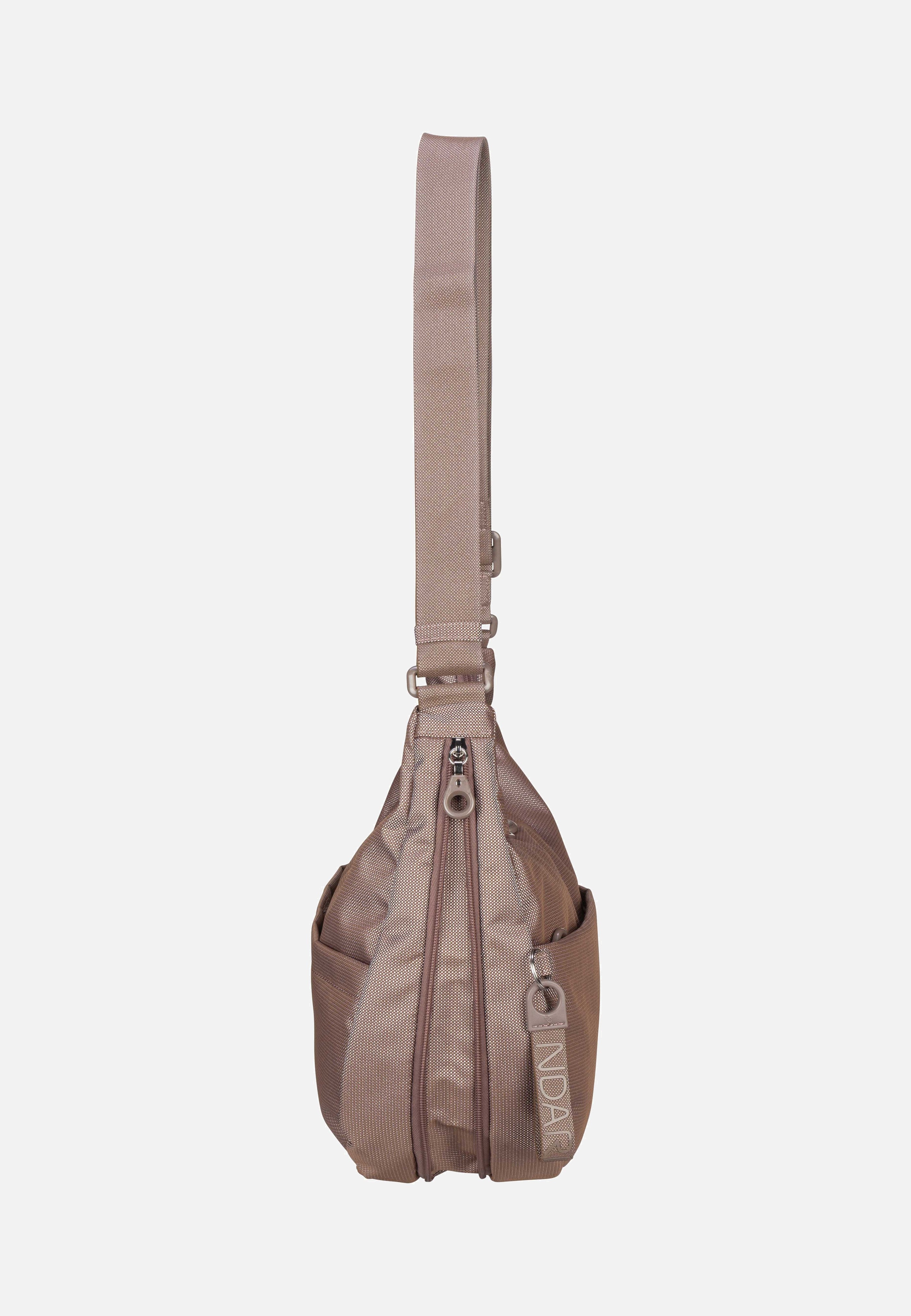Mandarina Duck - MD20 Hobo QMT27 Taupe - Hobo Bag | Women-Image