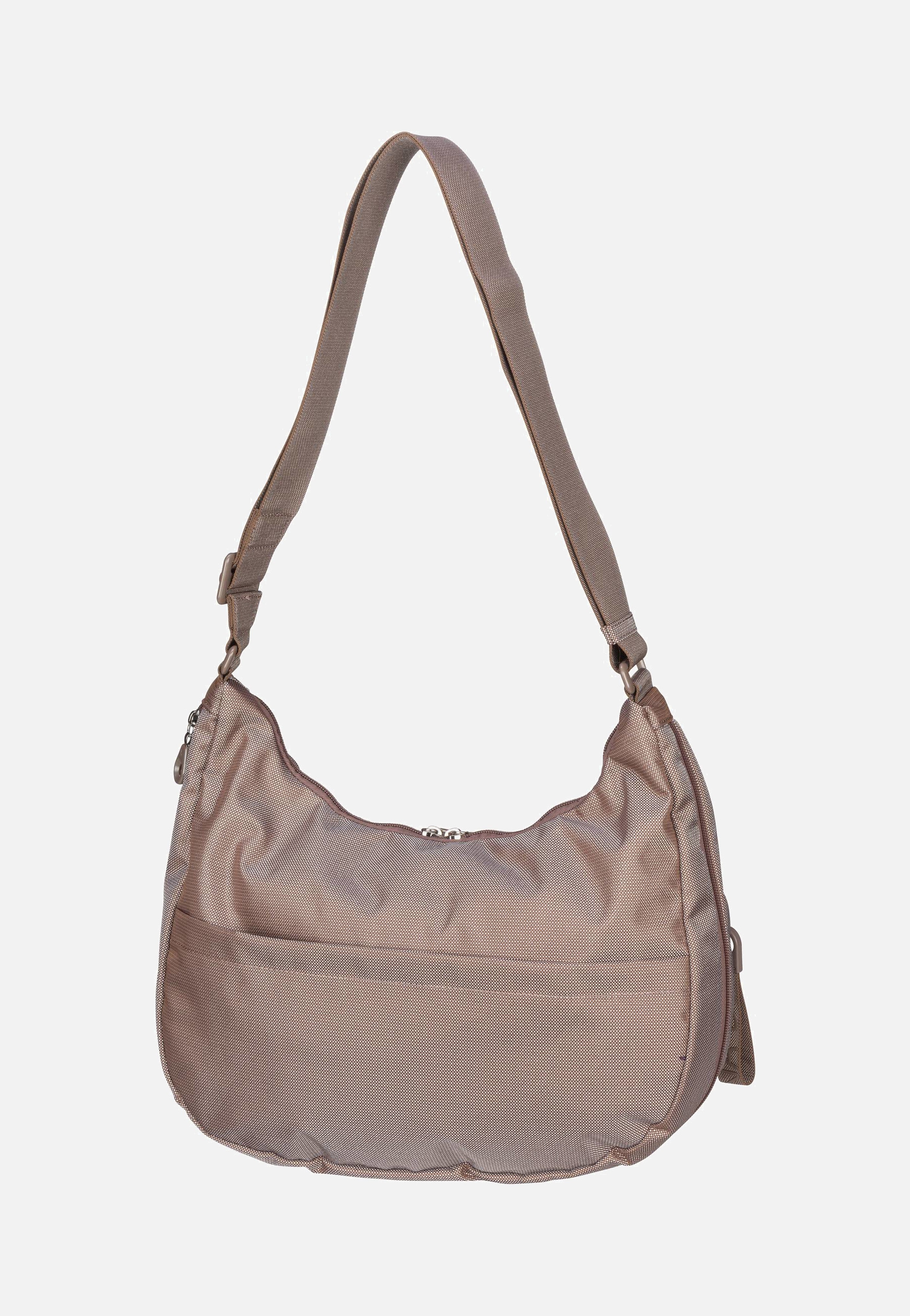 Mandarina Duck - MD20 Hobo QMT27 Taupe - Hobo Bag | Women-Image