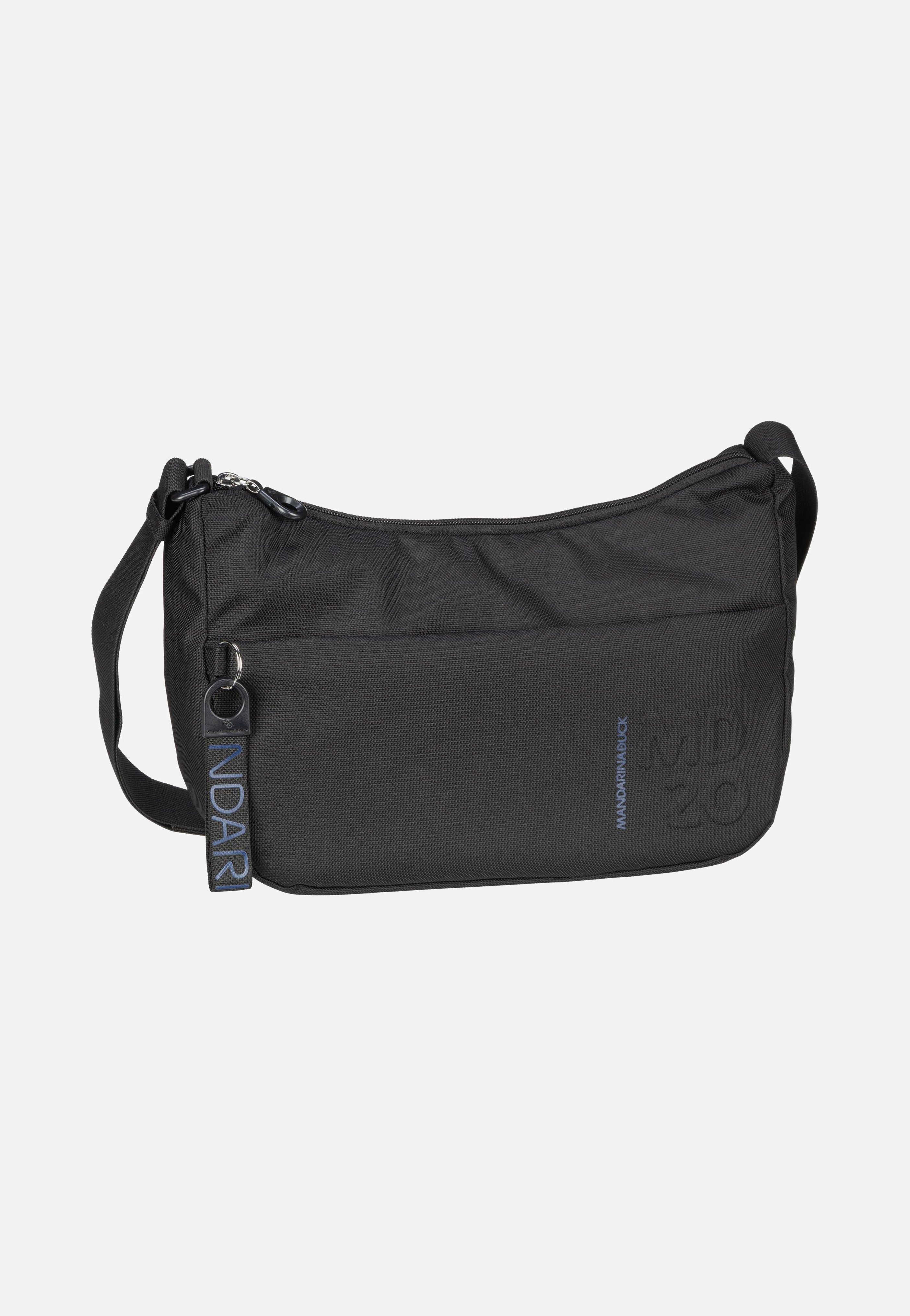 Mandarina Duck - MD20 Hobo QMT30 Black - Pouch Bag | Women-Image